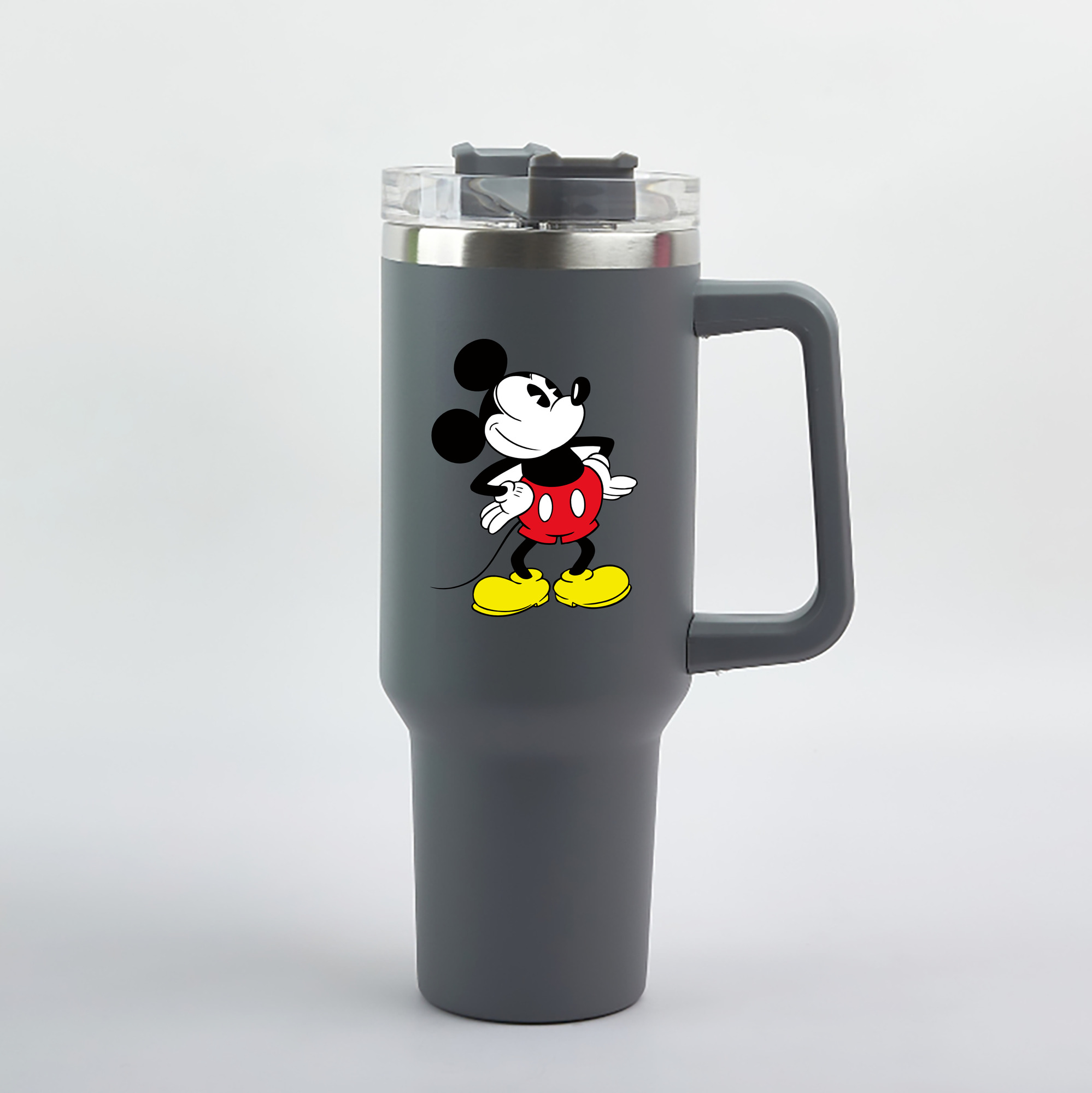 （画像用） ミッキーマウス Mickey Mouse 1200mL車用タンブラー（カラープリント）