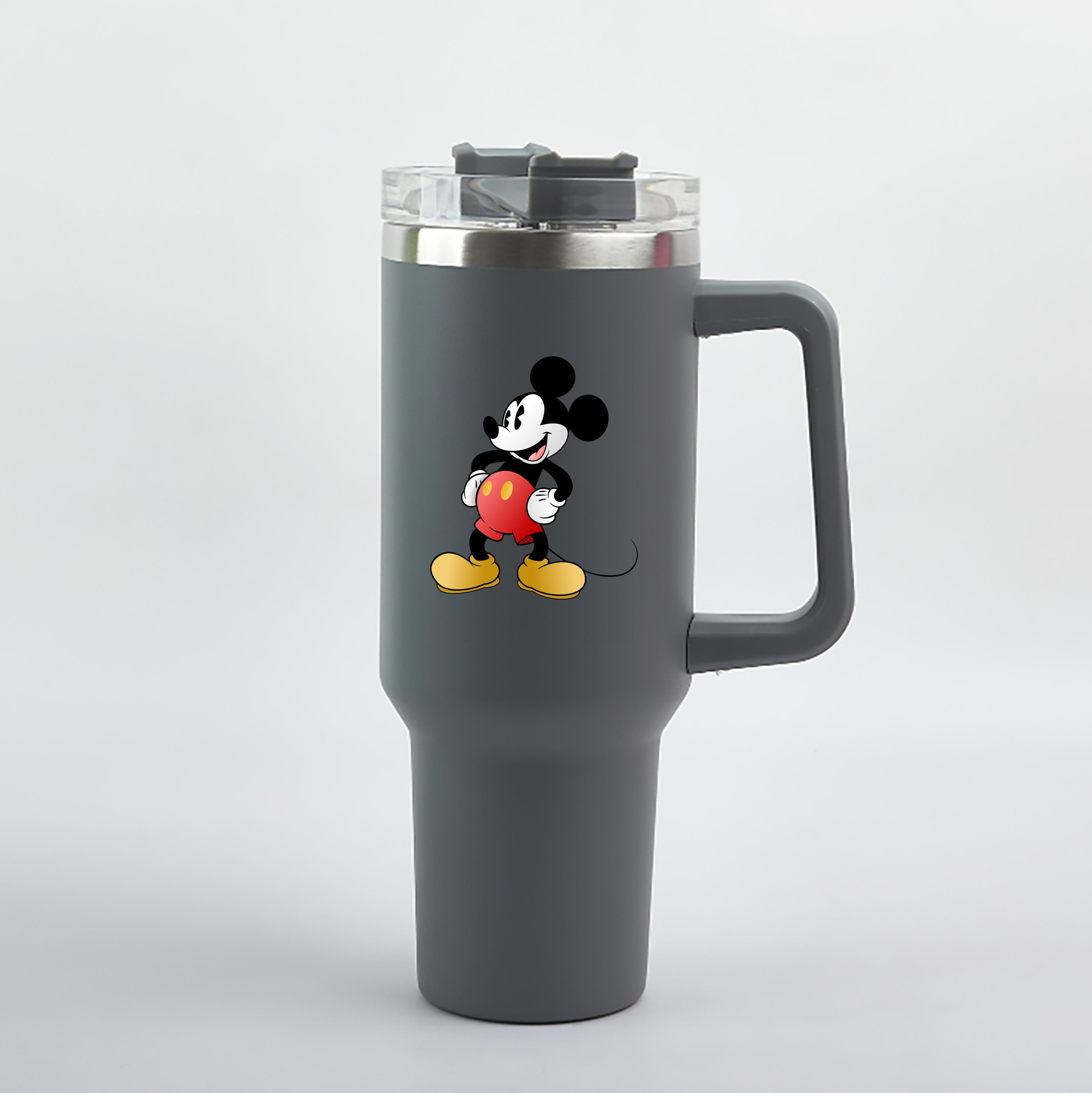 （画像用） ミッキーマウス Mickey Mouse 1200mL車用タンブラー（カラープリント）