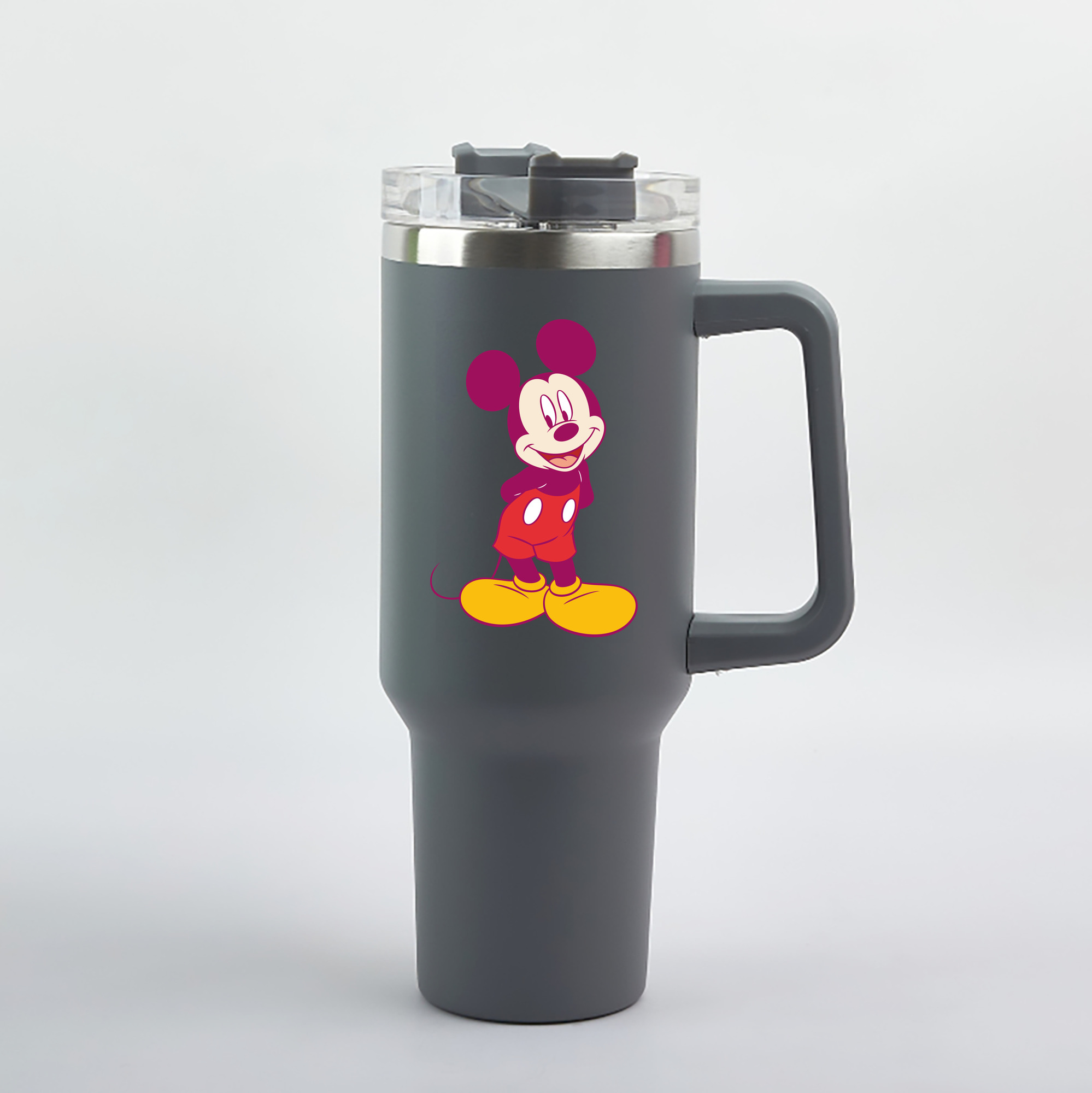 （画像用） ミッキーマウス Mickey Mouse 1200mL車用タンブラー（カラープリント）