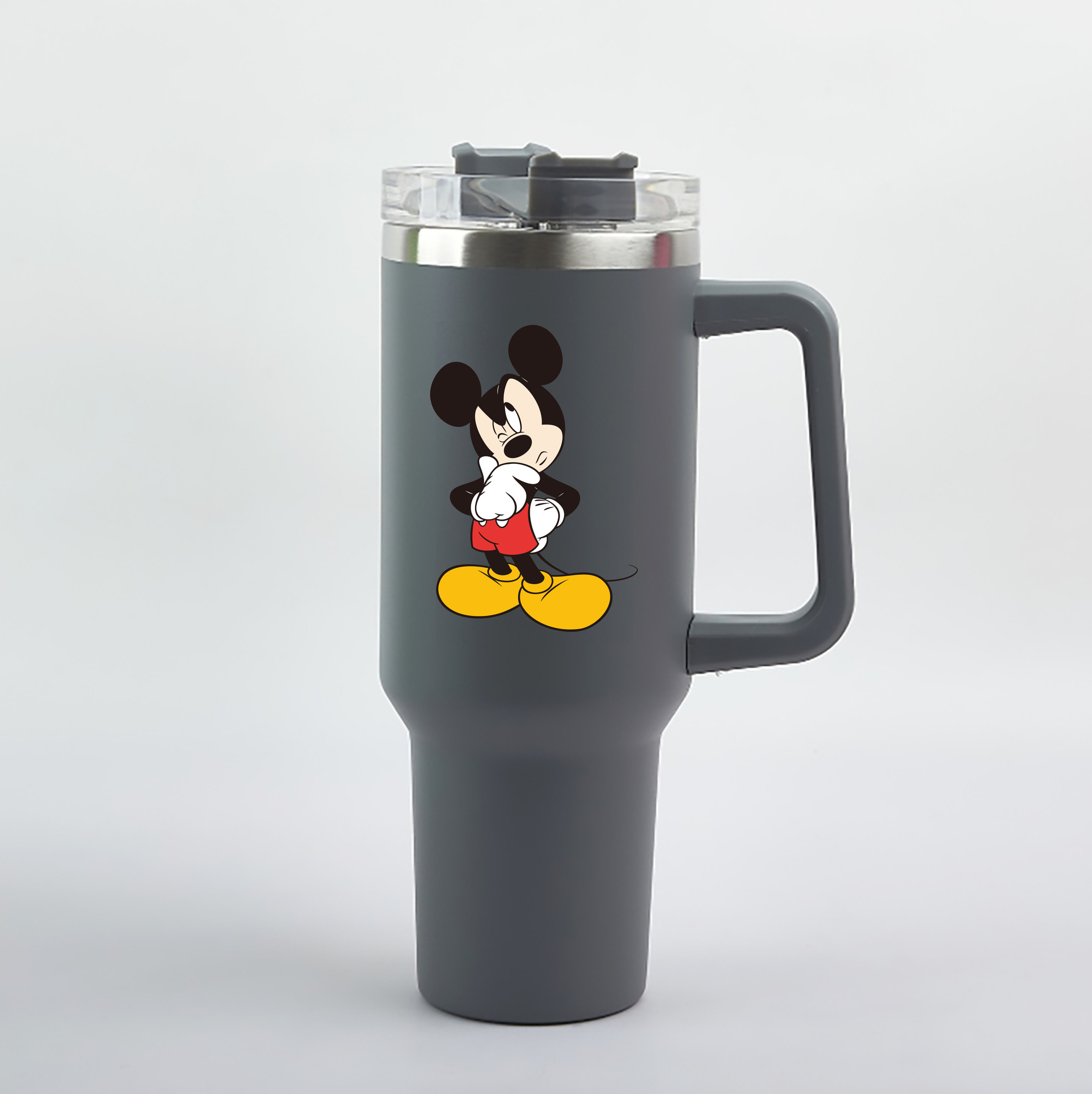 （画像用） ミッキーマウス Mickey Mouse 1200mL車用タンブラー（カラープリント）
