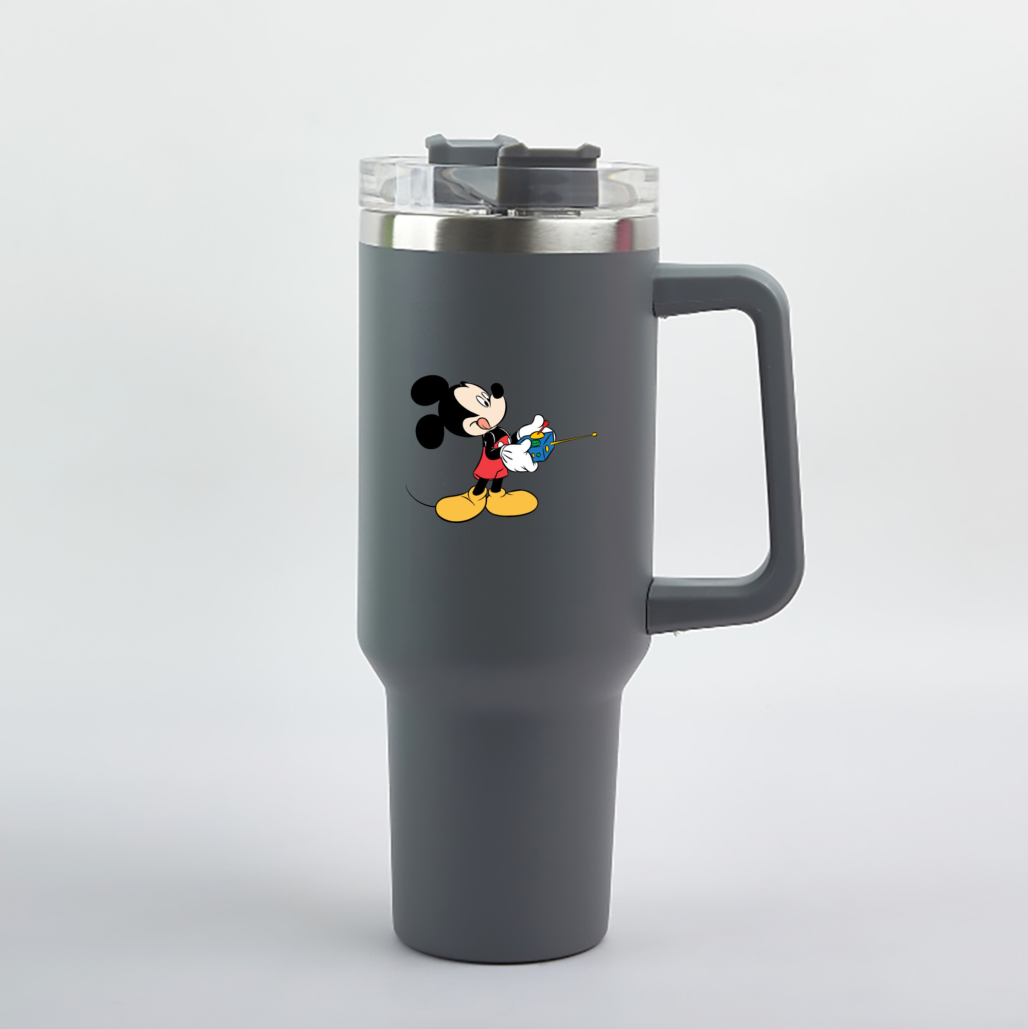 （画像用） ミッキーマウス Mickey Mouse 1200mL車用タンブラー（カラープリント）