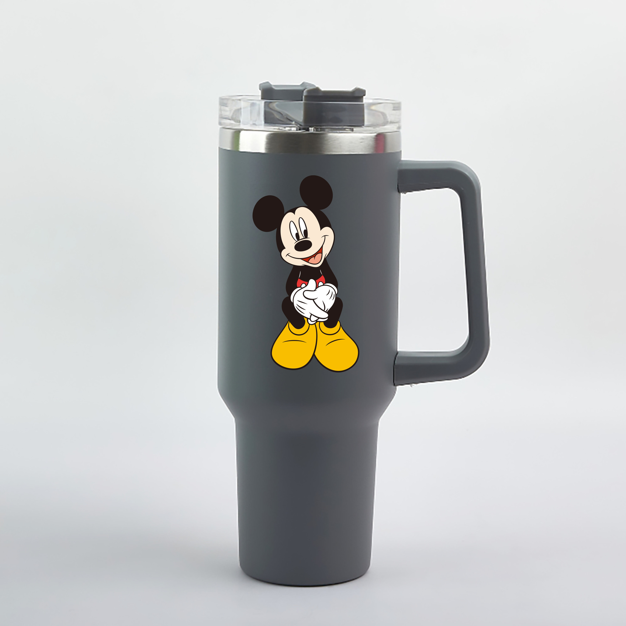 （画像用） ミッキーマウス Mickey Mouse 1200mL車用タンブラー（カラープリント）