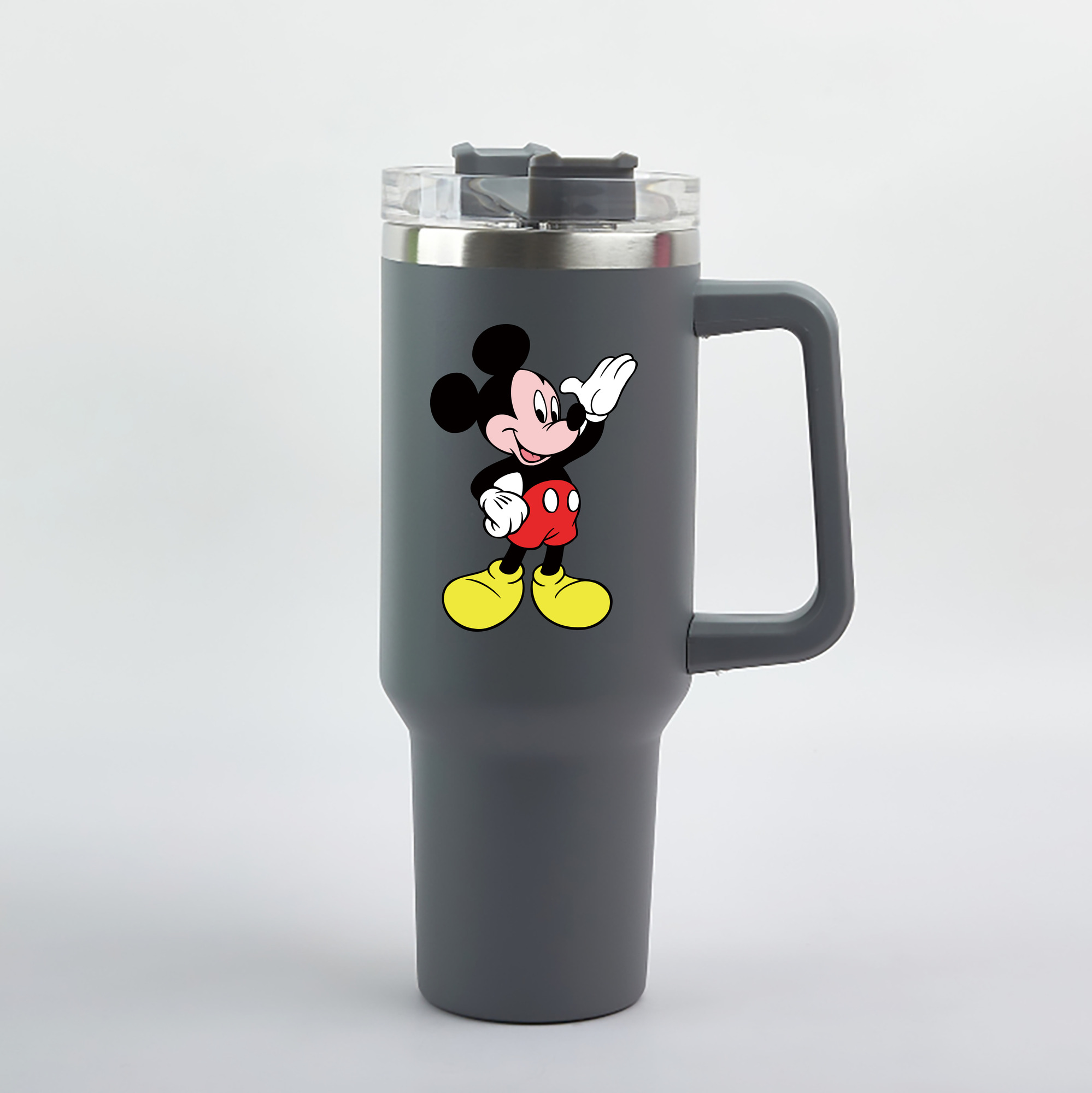 （画像用） ミッキーマウス Mickey Mouse 1200mL車用タンブラー（カラープリント）