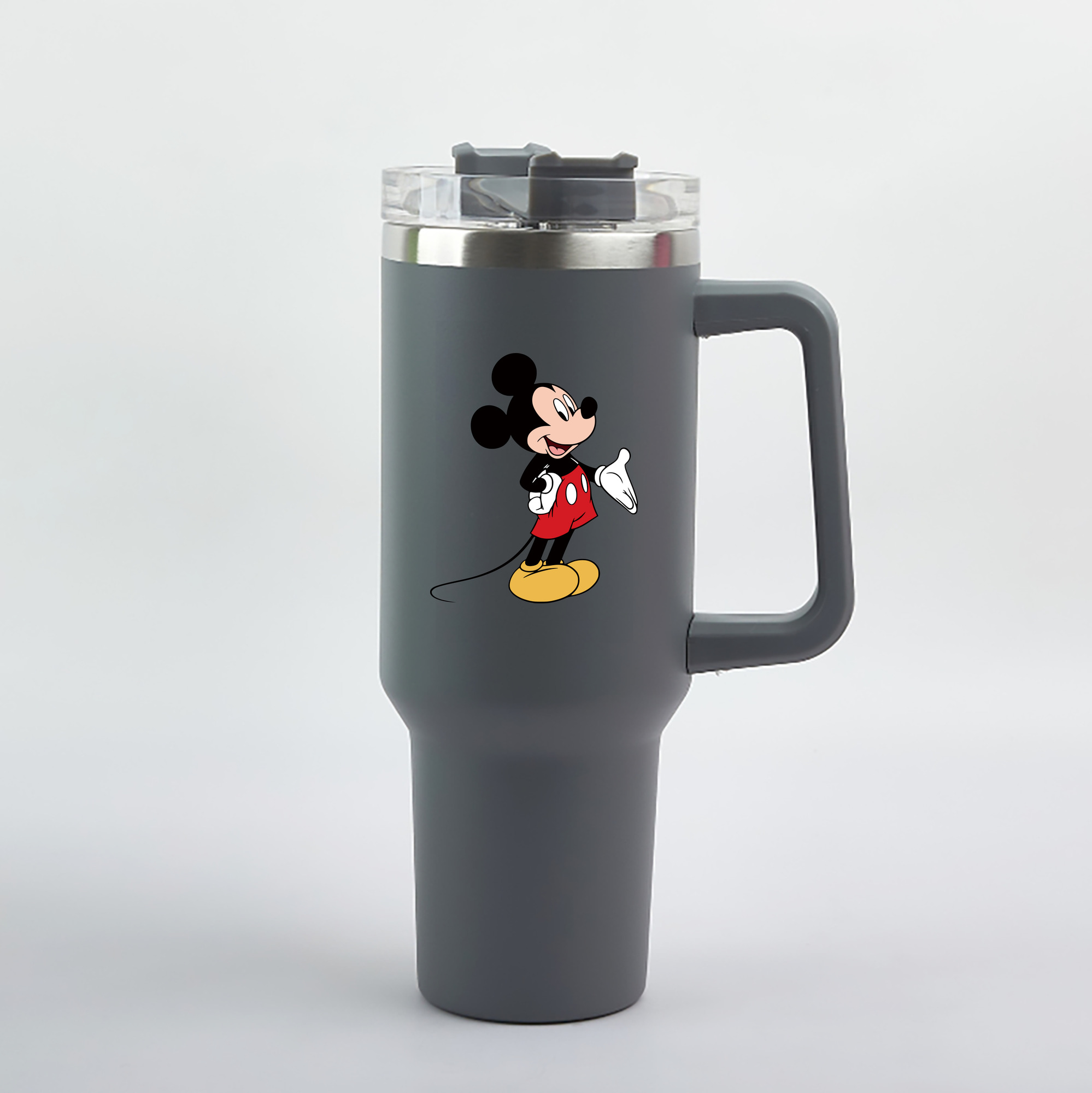 （画像用） ミッキーマウス Mickey Mouse 1200mL車用タンブラー（カラープリント）