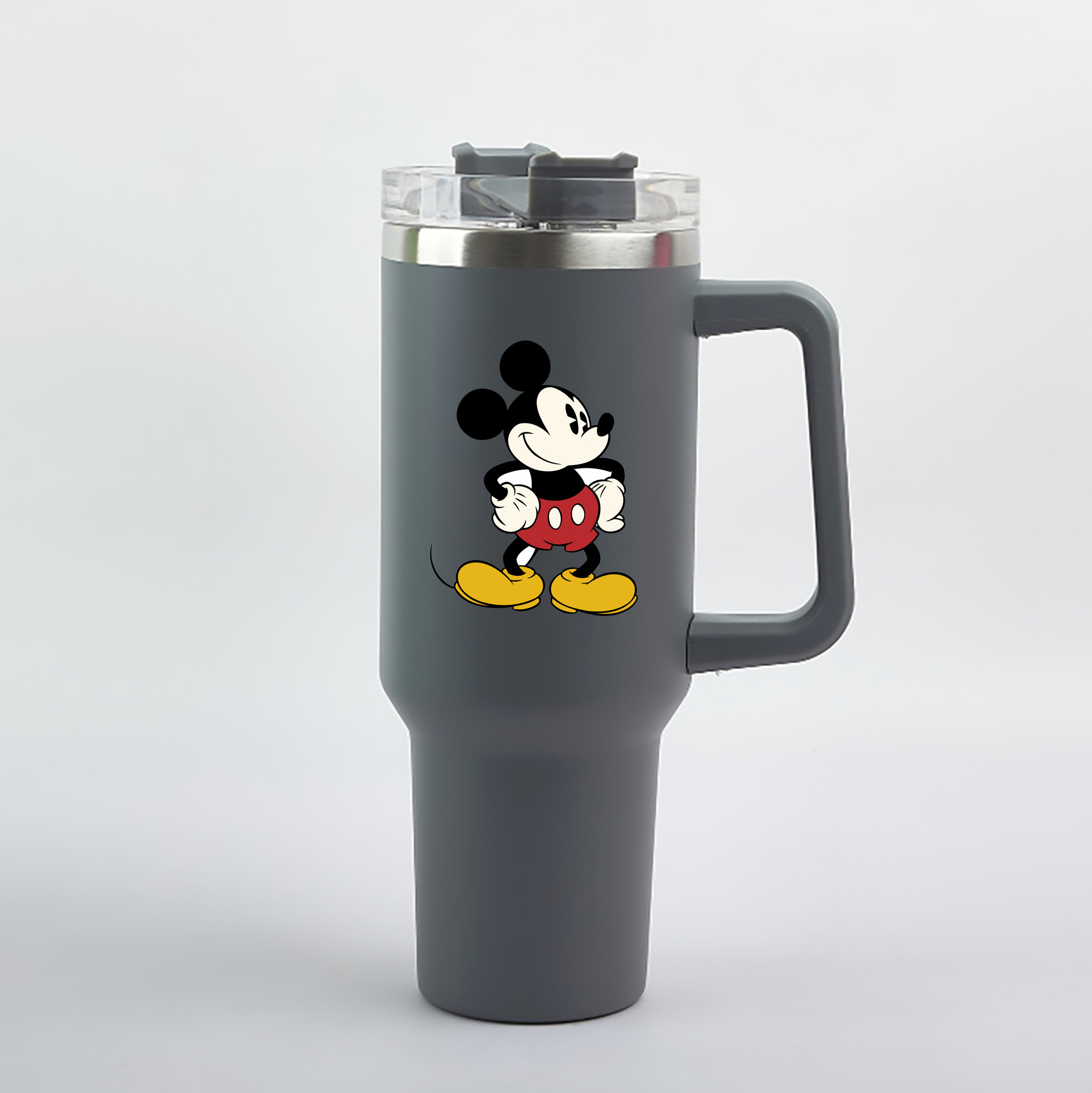 （画像用） ミッキーマウス Mickey Mouse 1200mL車用タンブラー（カラープリント）