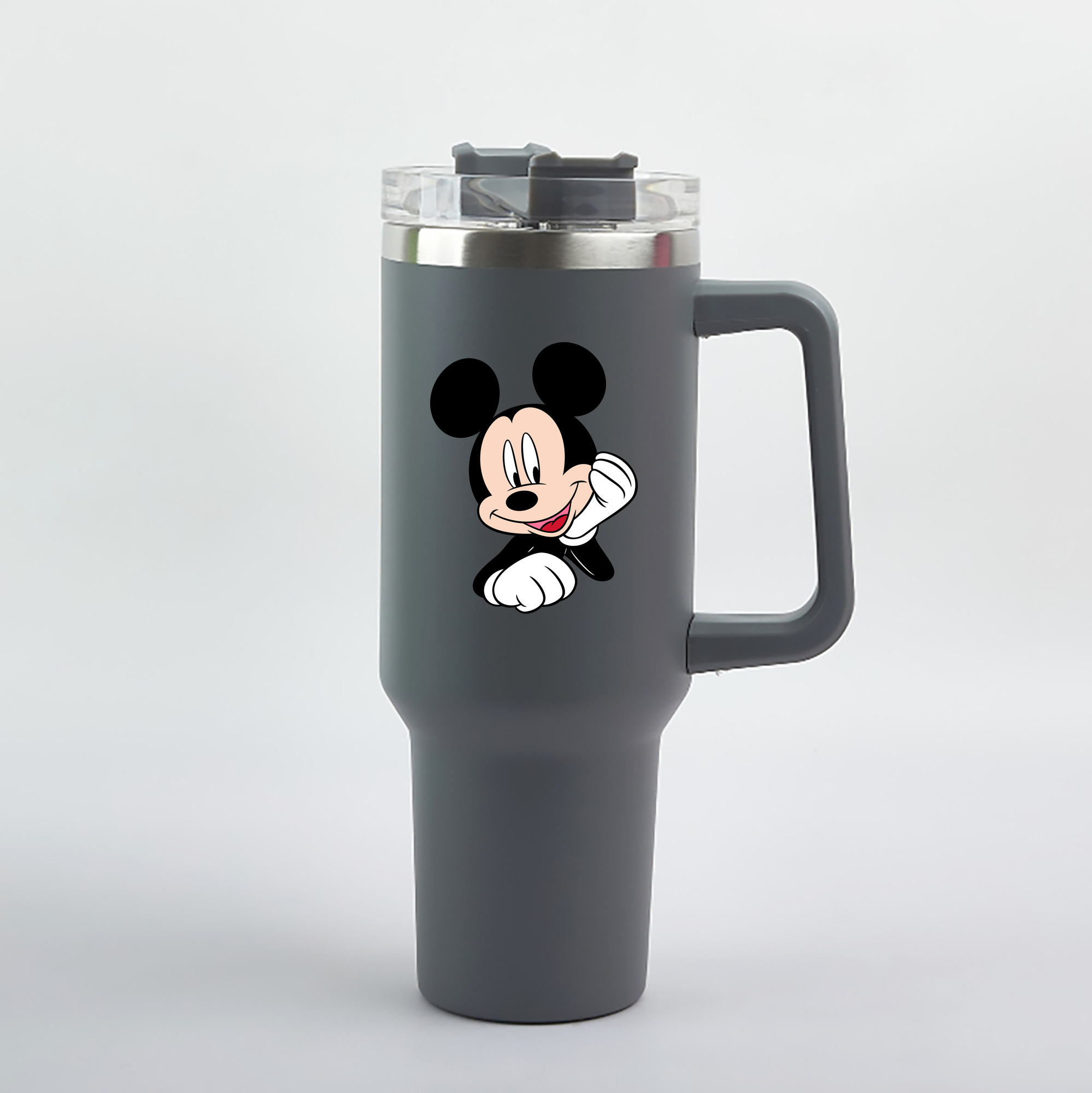 （画像用） ミッキーマウス Mickey Mouse 1200mL車用タンブラー（カラープリント）