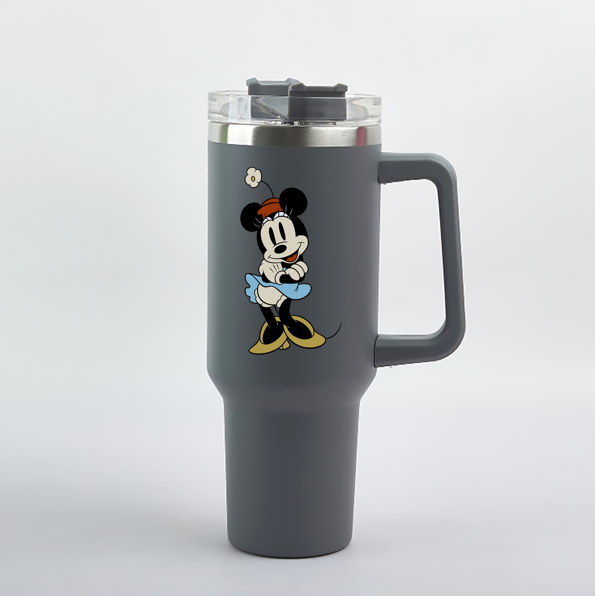 （画像用） ミッキーマウス Mickey Mouse 1200mL車用タンブラー（カラープリント）
