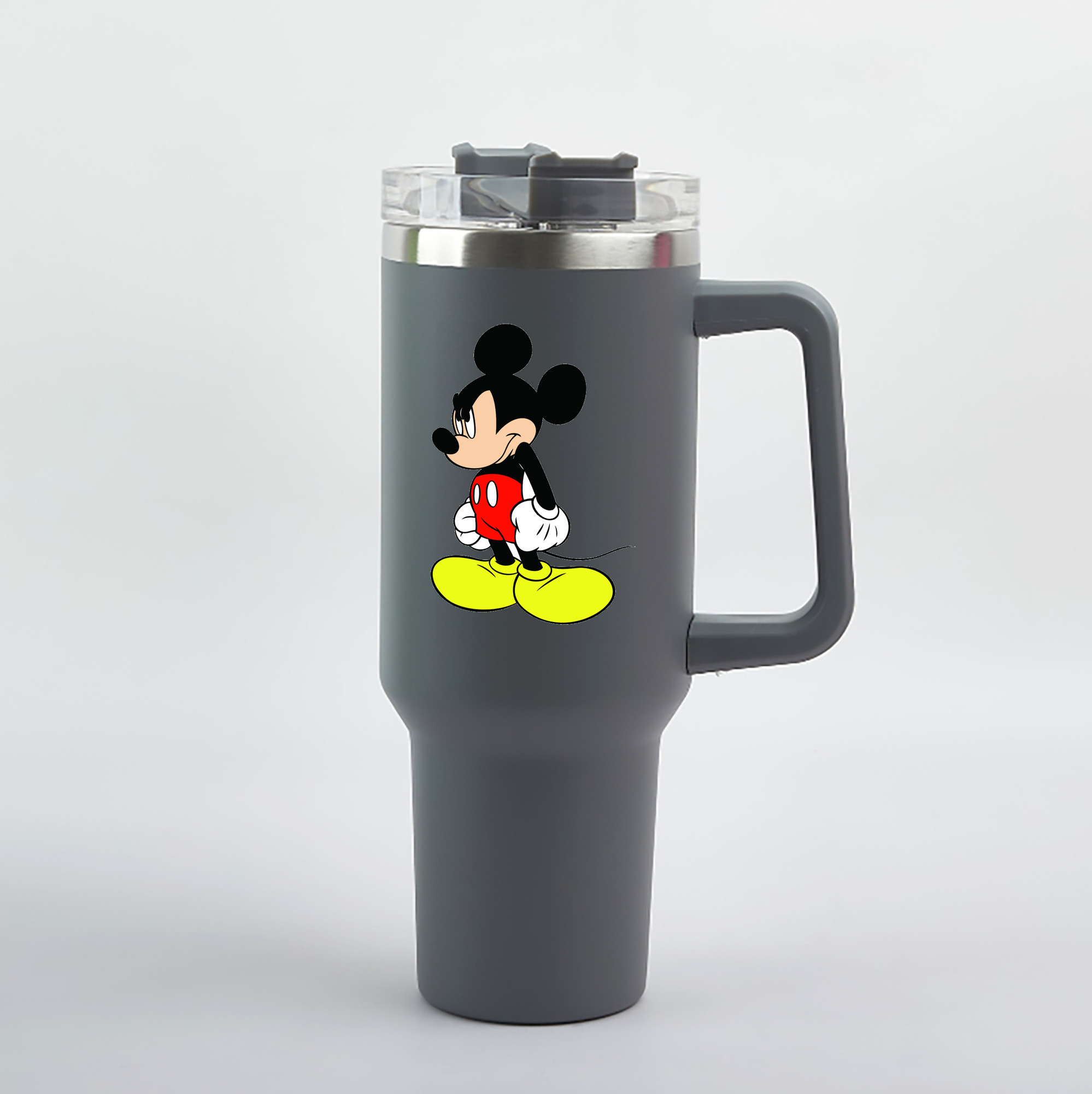 （画像用） ミッキーマウス Mickey Mouse 1200mL車用タンブラー（カラープリント）