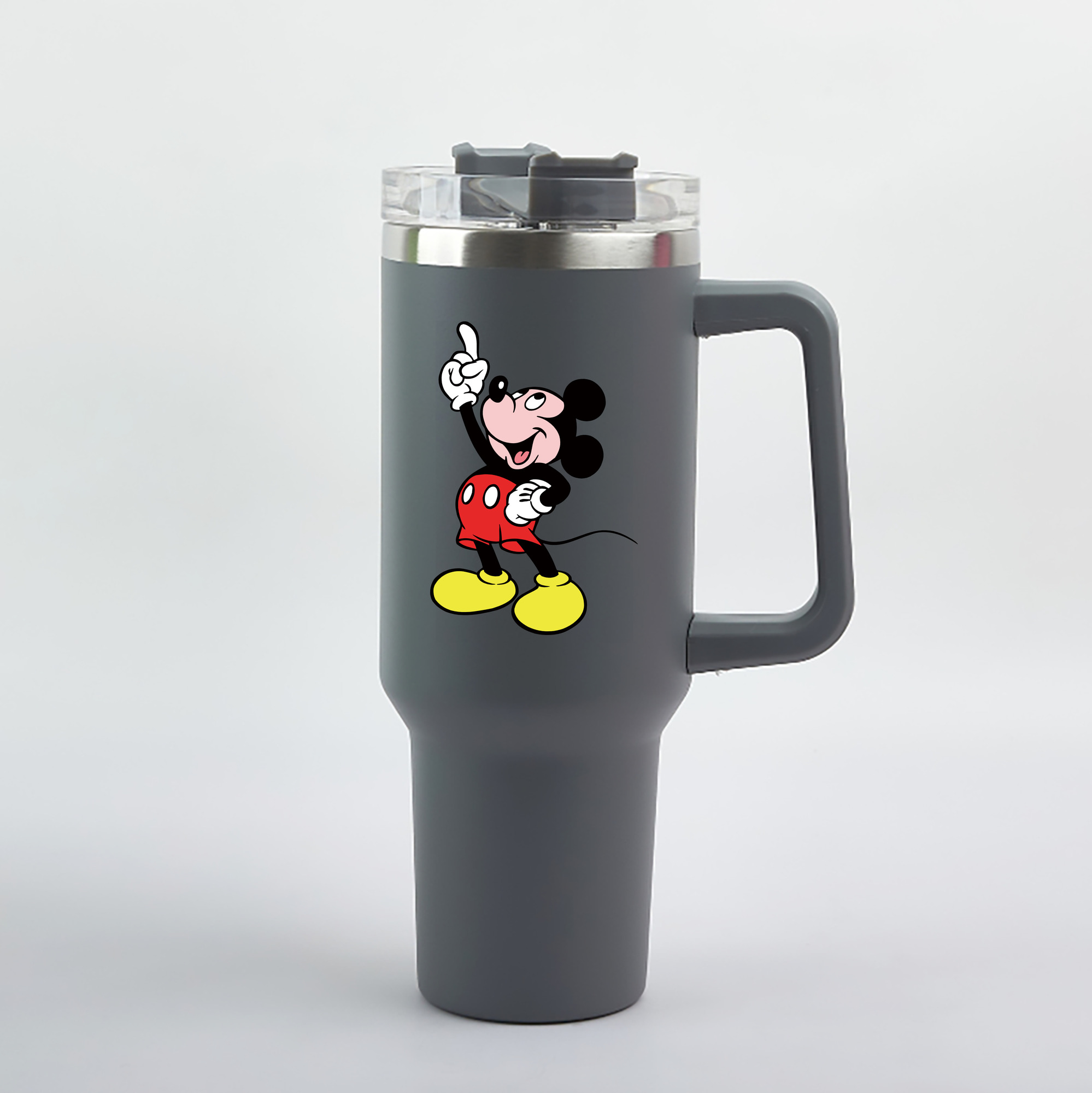 （画像用） ミッキーマウス Mickey Mouse 1200mL車用タンブラー（カラープリント）