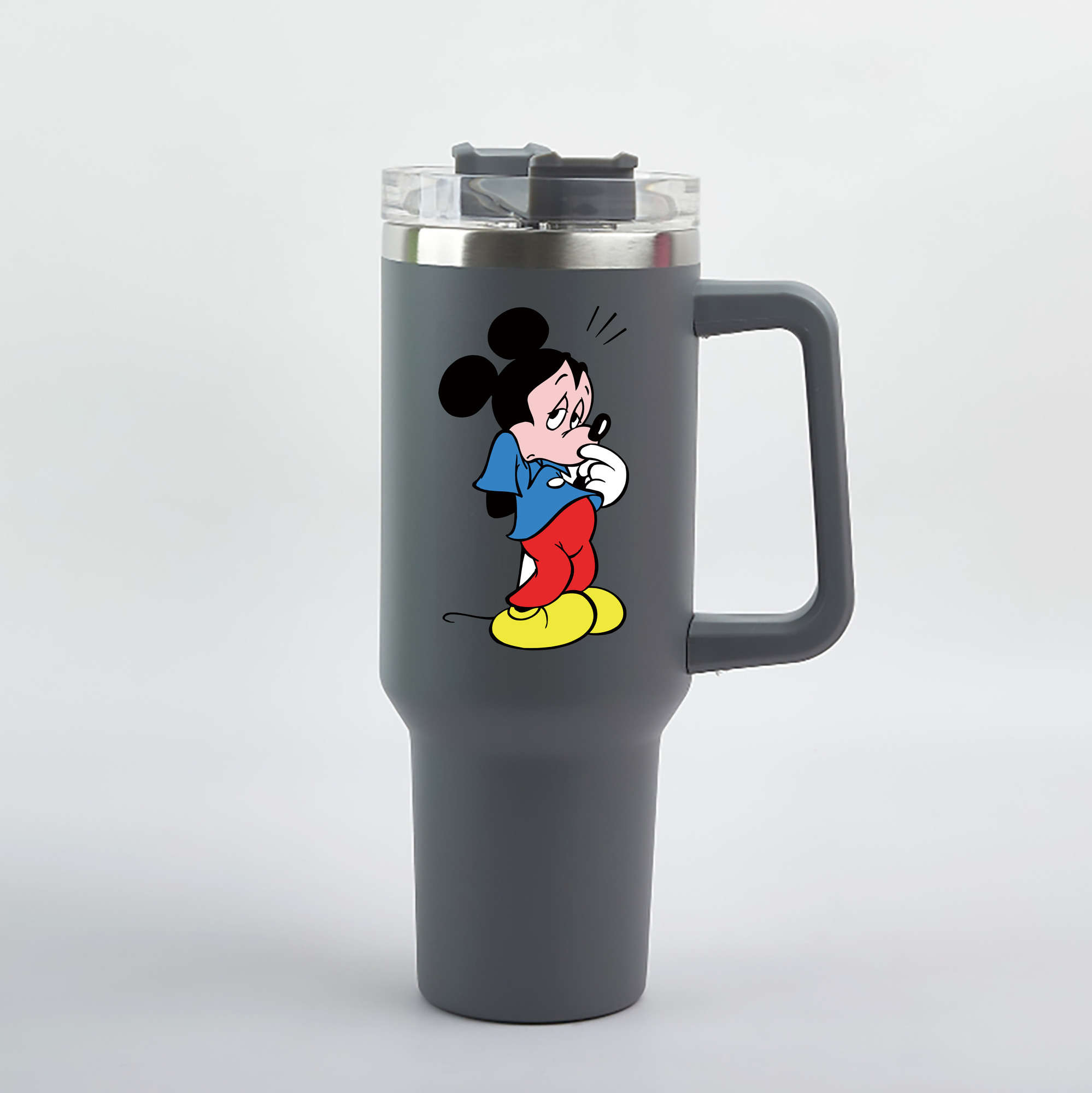 （画像用） ミッキーマウス Mickey Mouse 1200mL車用タンブラー（カラープリント）
