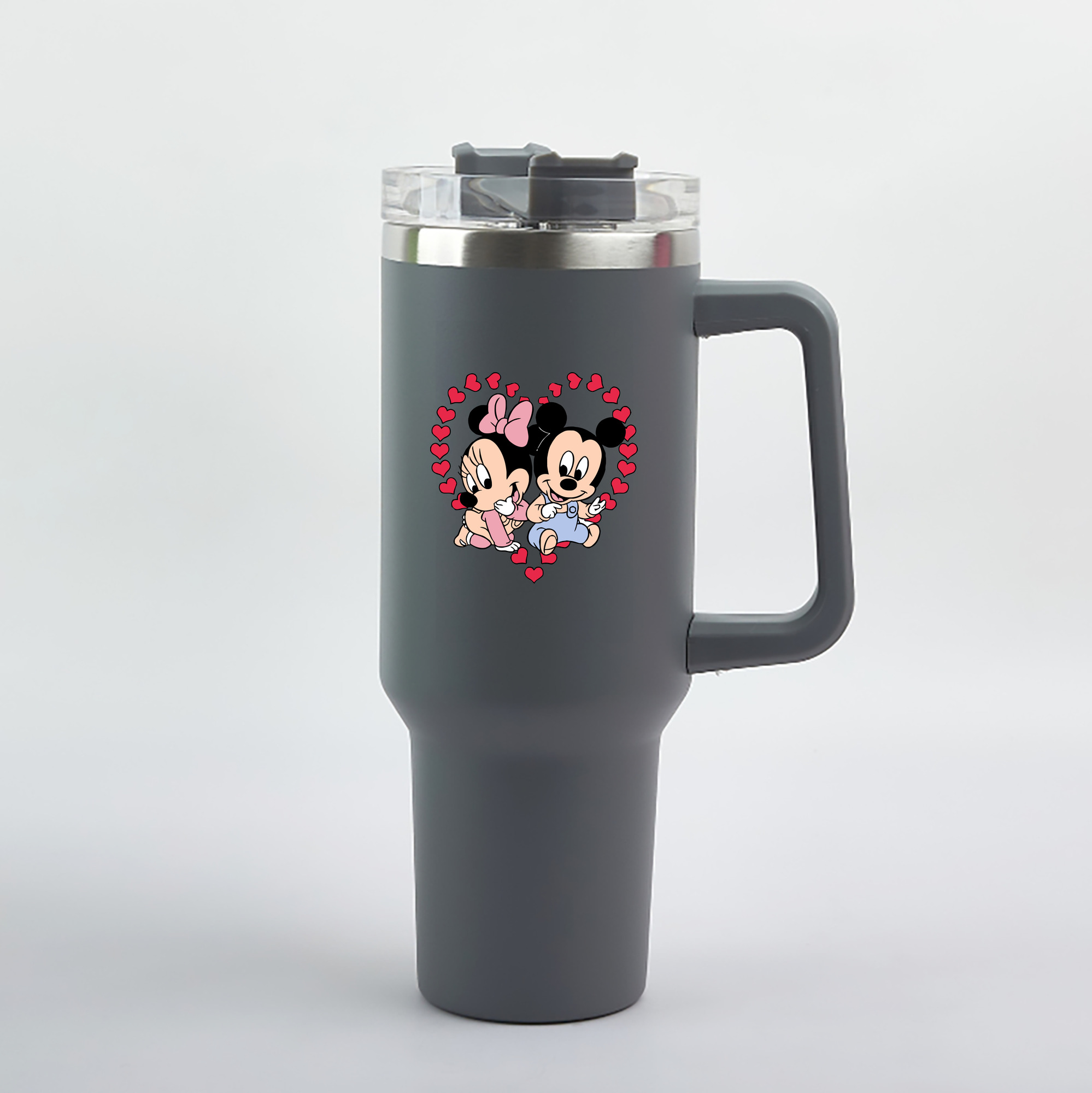 （画像用） ミッキーマウス Mickey Mouse 1200mL車用タンブラー（カラープリント）