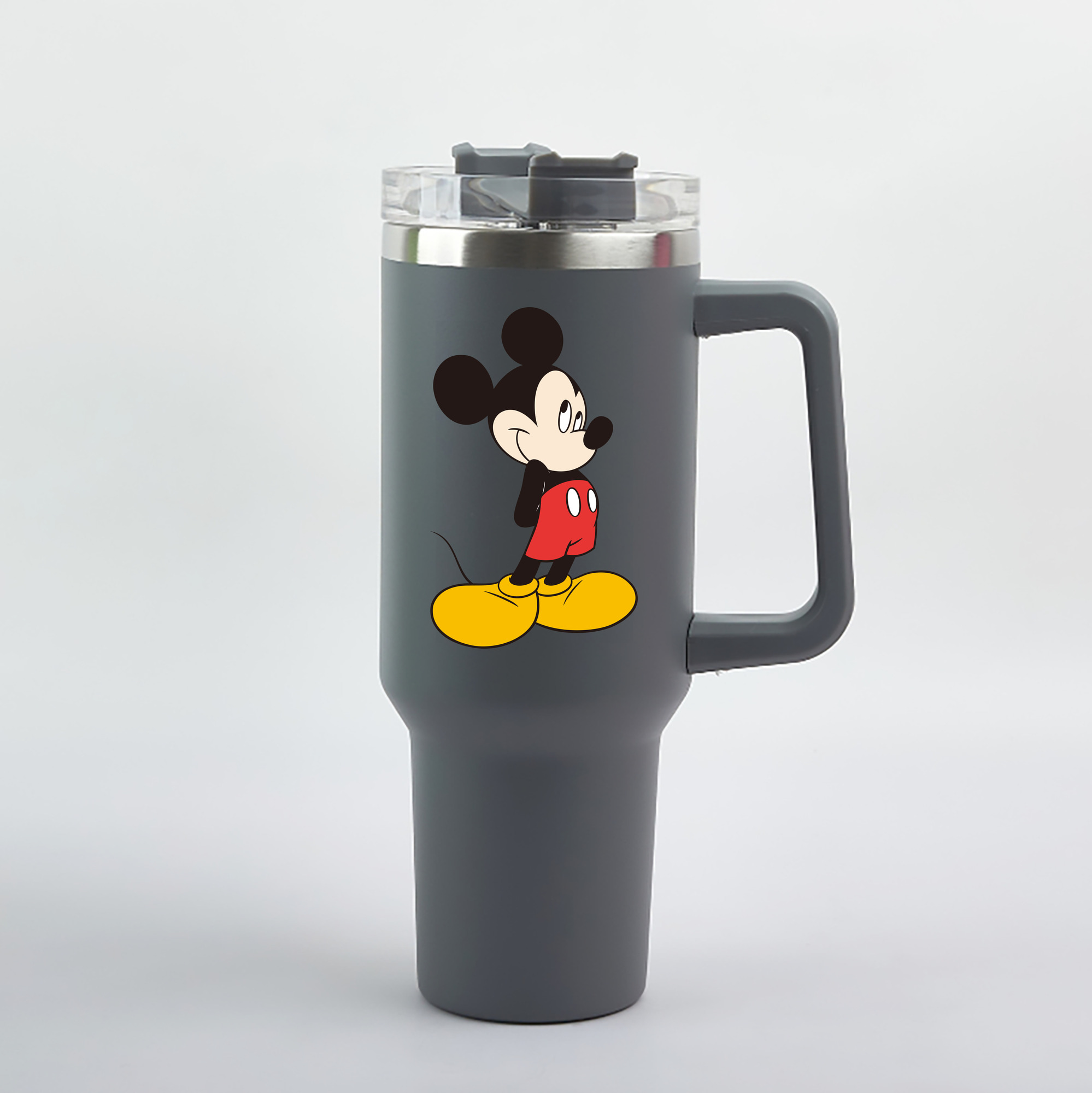 （画像用） ミッキーマウス Mickey Mouse 1200mL車用タンブラー（カラープリント）
