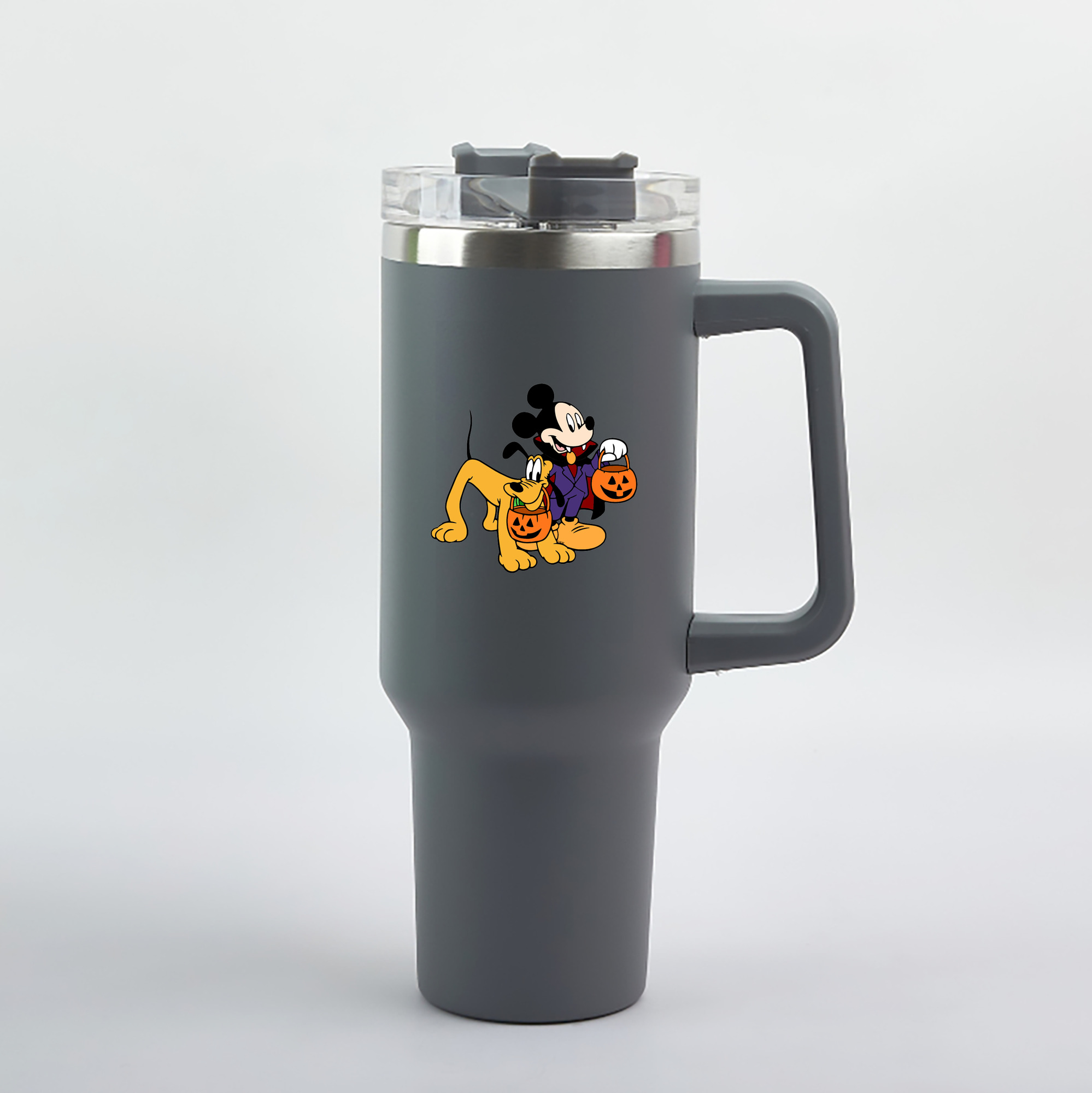 （画像用） ミッキーマウス Mickey Mouse 1200mL車用タンブラー（カラープリント）