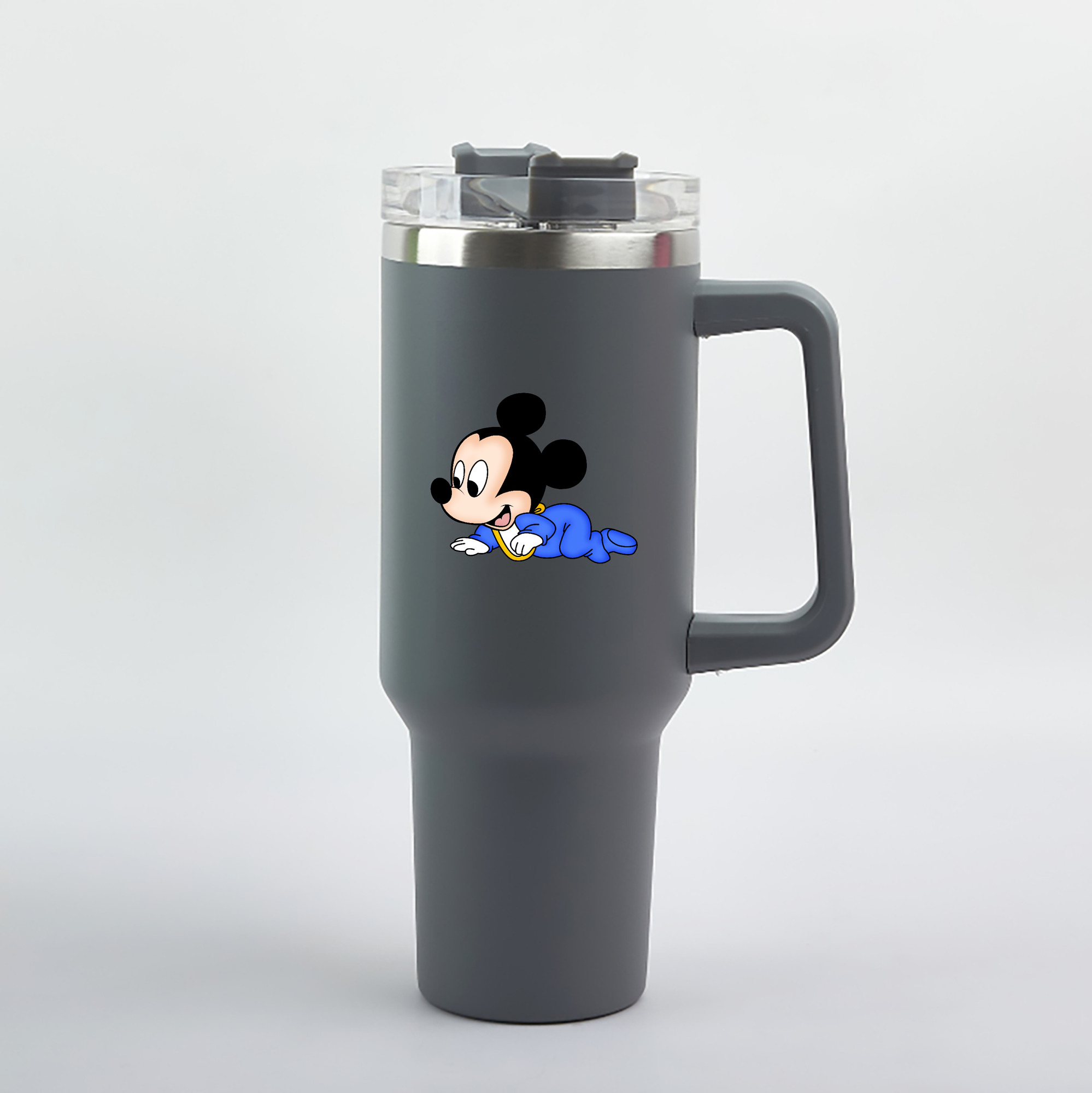（画像用） ミッキーマウス Mickey Mouse 1200mL車用タンブラー（カラープリント）
