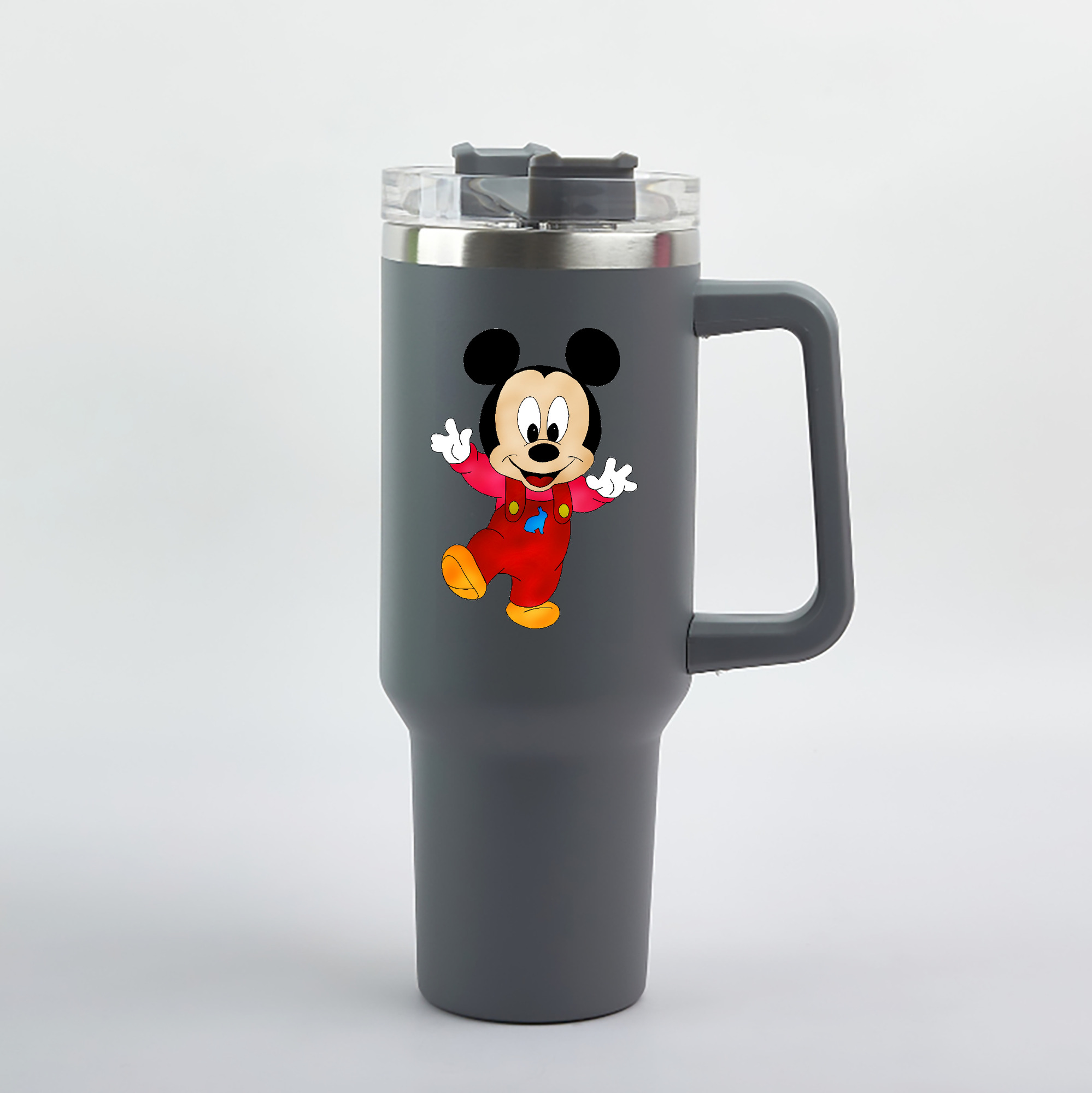 （画像用） ミッキーマウス Mickey Mouse 1200mL車用タンブラー（カラープリント）