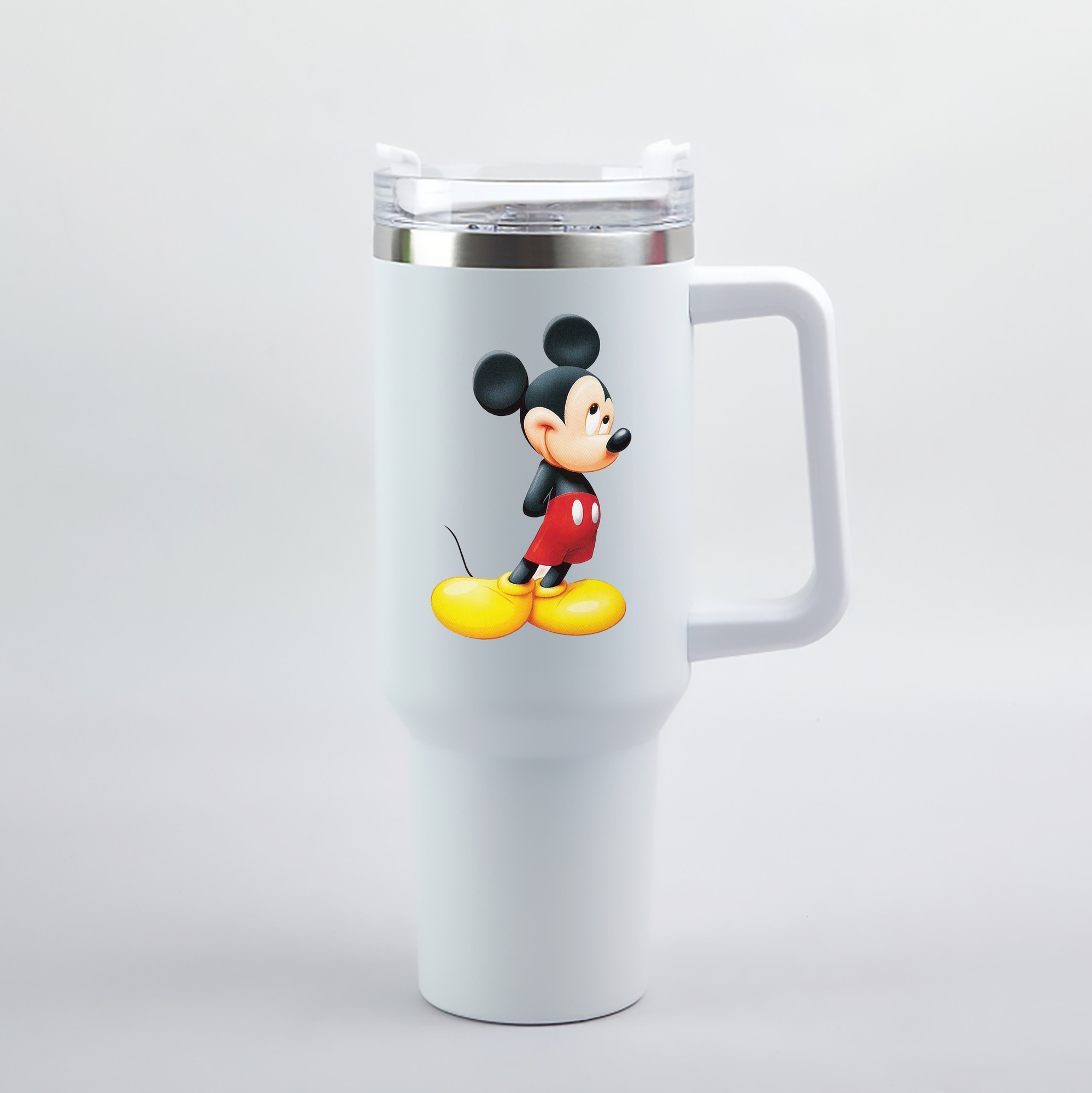 （画像用） ミッキーマウス Mickey Mouse 1200mL車用タンブラー（カラープリント）