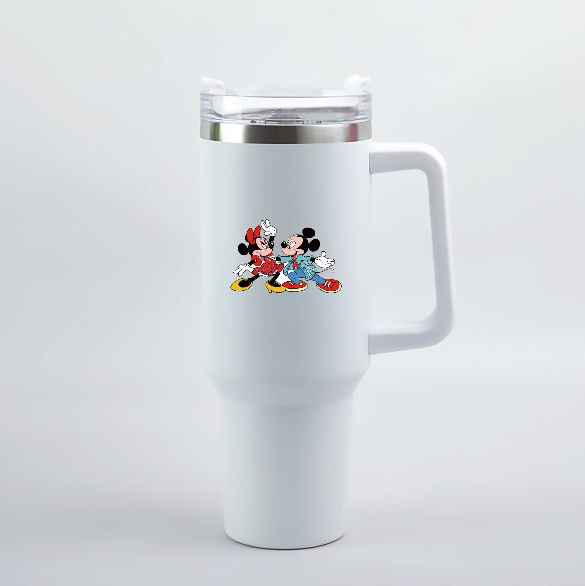 （画像用） ミッキーマウス Mickey Mouse 1200mL車用タンブラー（カラープリント）