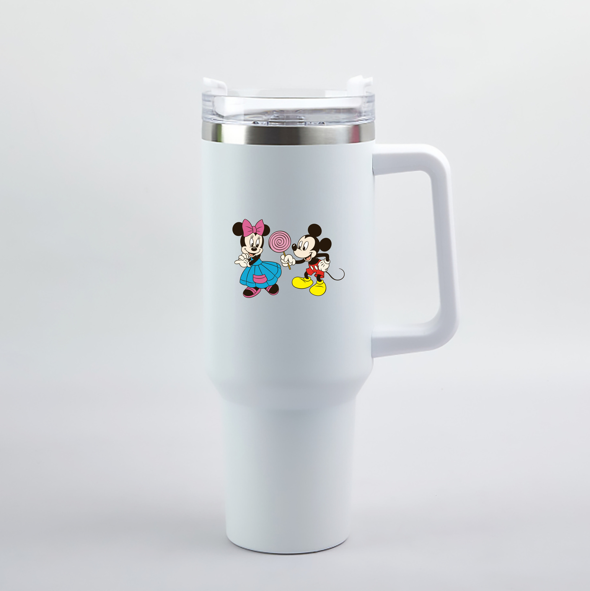 （画像用） ミッキーマウス Mickey Mouse 1200mL車用タンブラー（カラープリント）
