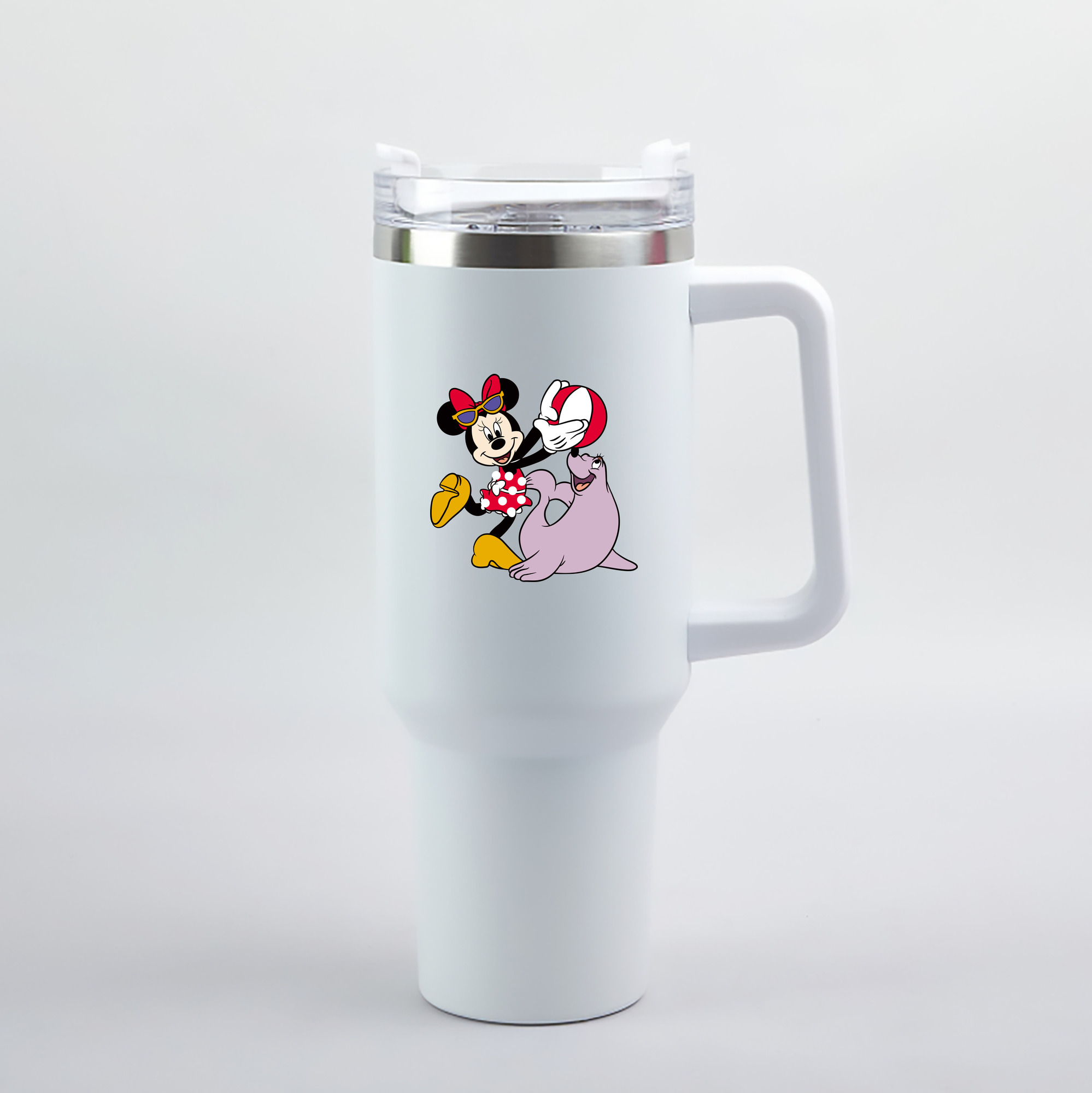 （画像用） ミッキーマウス Mickey Mouse 1200mL車用タンブラー（カラープリント）
