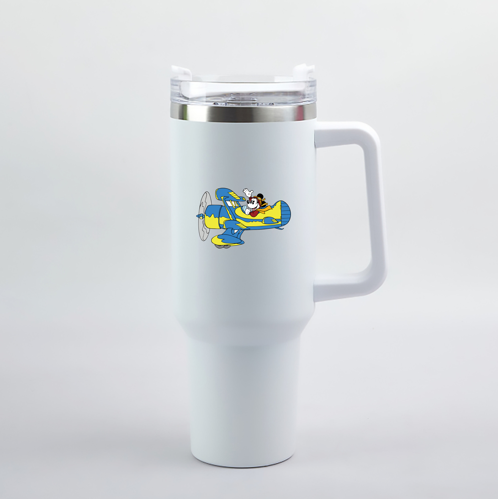 （画像用） ミッキーマウス Mickey Mouse 1200mL車用タンブラー（カラープリント）