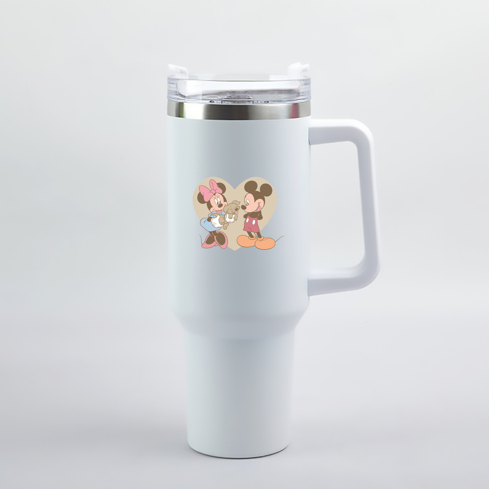（画像用） ミッキーマウス Mickey Mouse 1200mL車用タンブラー（カラープリント）