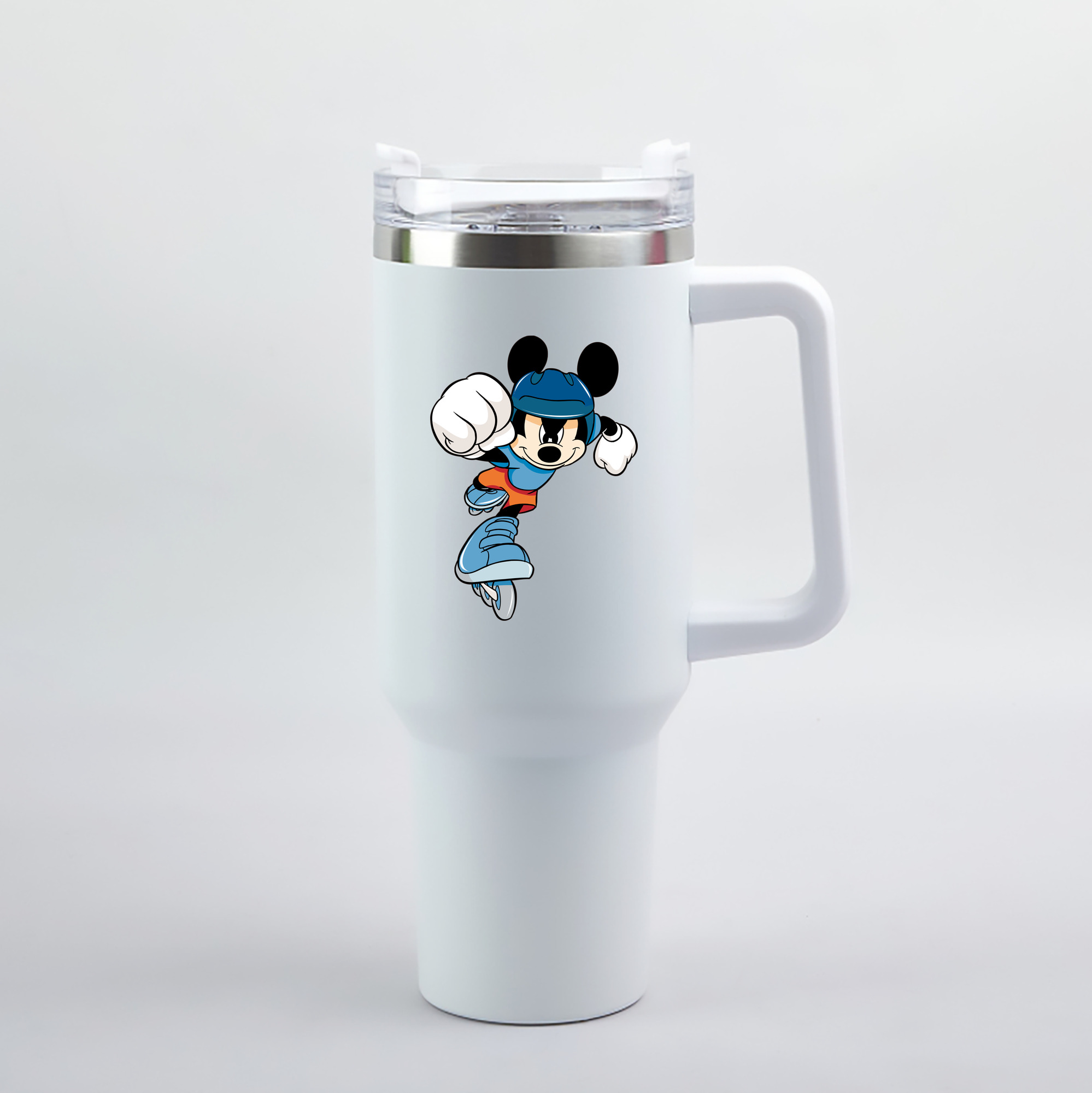 （画像用） ミッキーマウス Mickey Mouse 1200mL車用タンブラー（カラープリント）