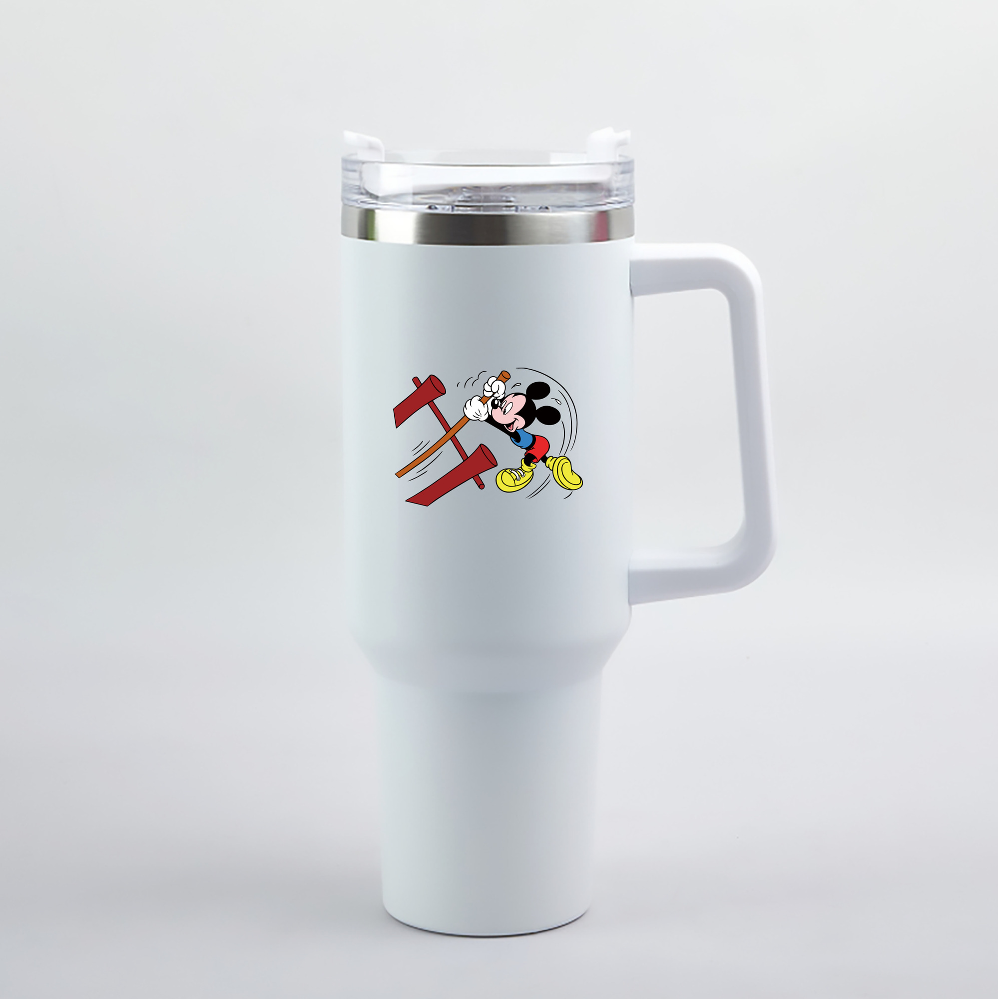 （画像用） ミッキーマウス Mickey Mouse 1200mL車用タンブラー（カラープリント）