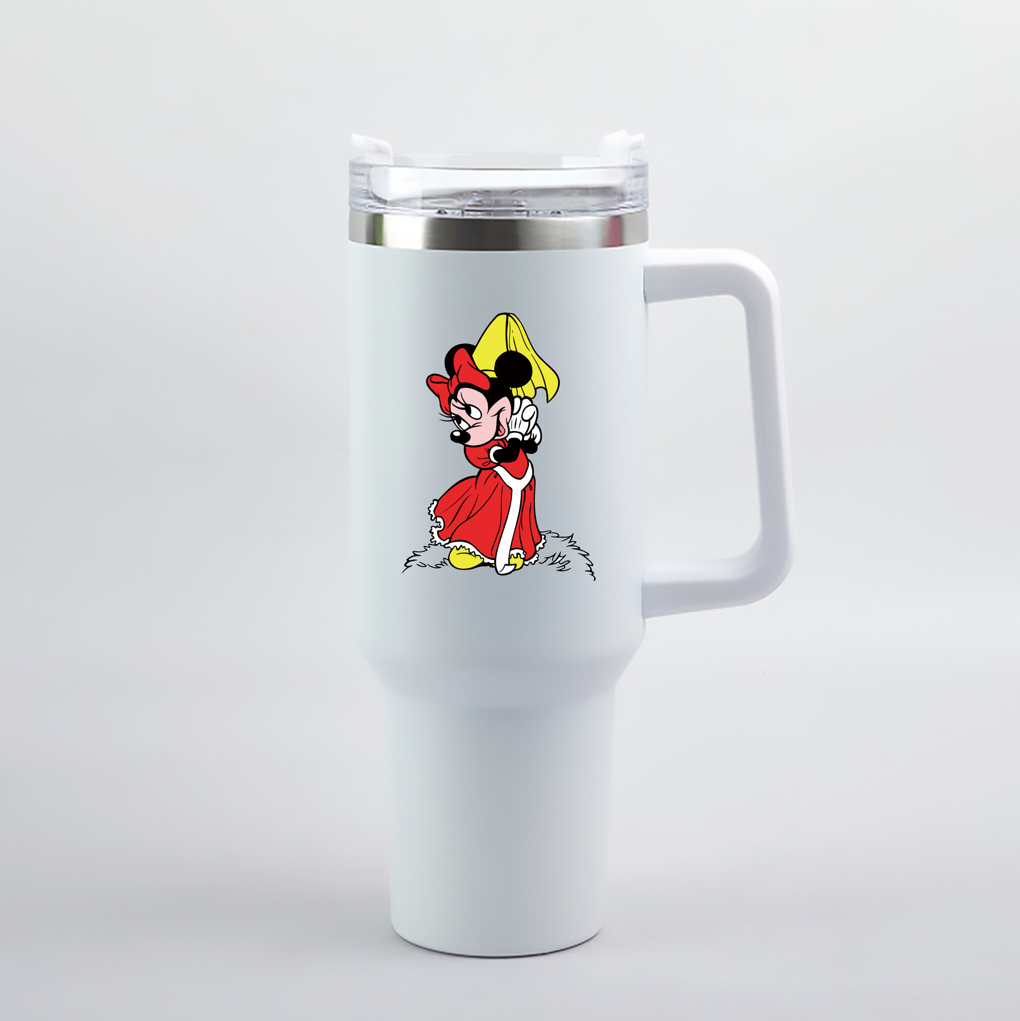 （画像用） ミッキーマウス Mickey Mouse 1200mL車用タンブラー（カラープリント）