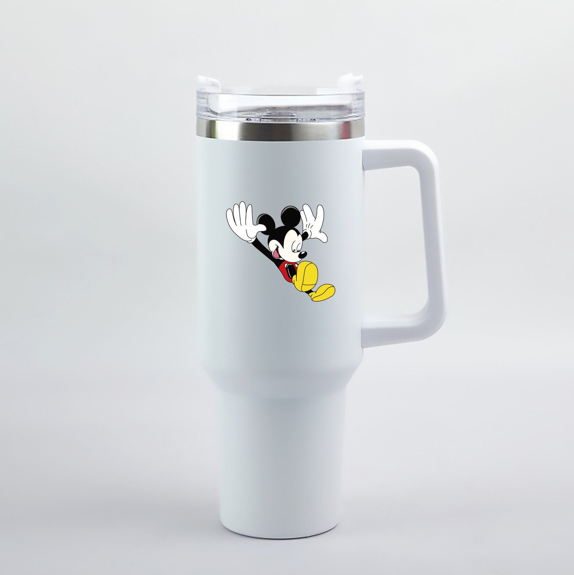 （画像用） ミッキーマウス Mickey Mouse 1200mL車用タンブラー（カラープリント）