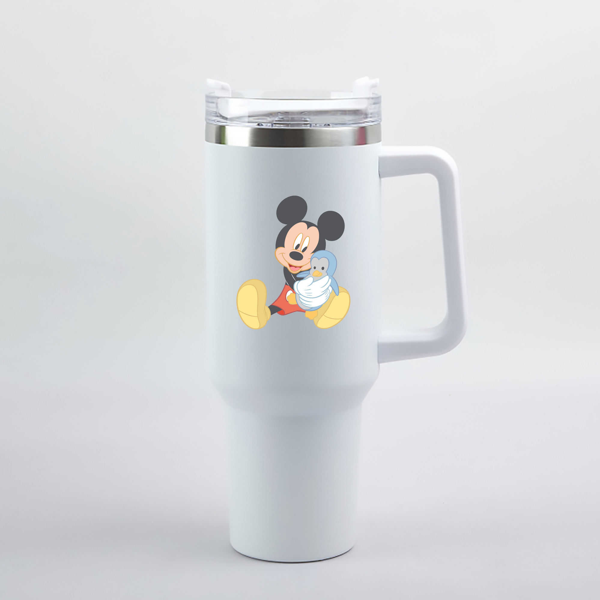 （画像用） ミッキーマウス Mickey Mouse 1200mL車用タンブラー（カラープリント）