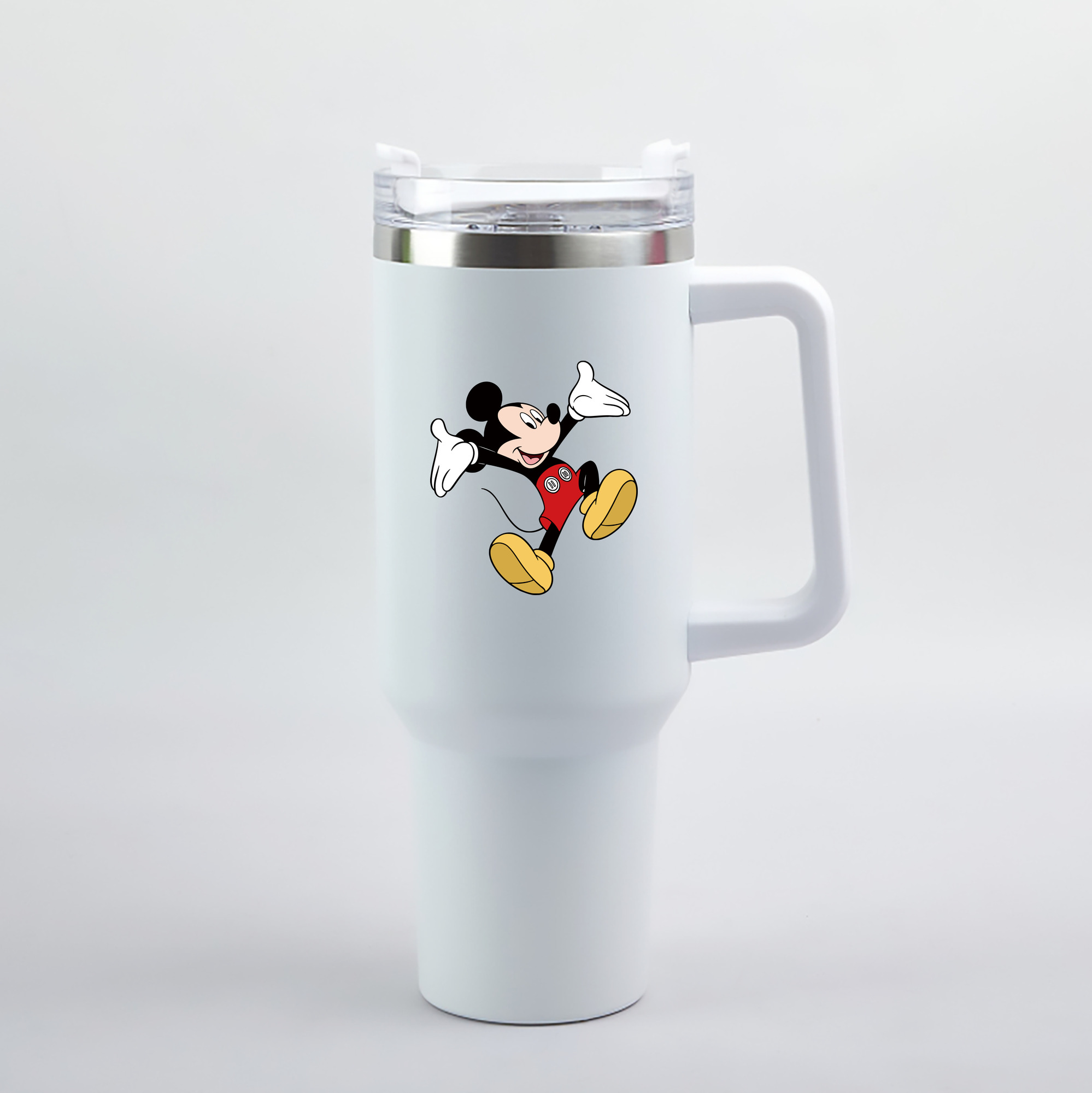 （画像用） ミッキーマウス Mickey Mouse 1200mL車用タンブラー（カラープリント）
