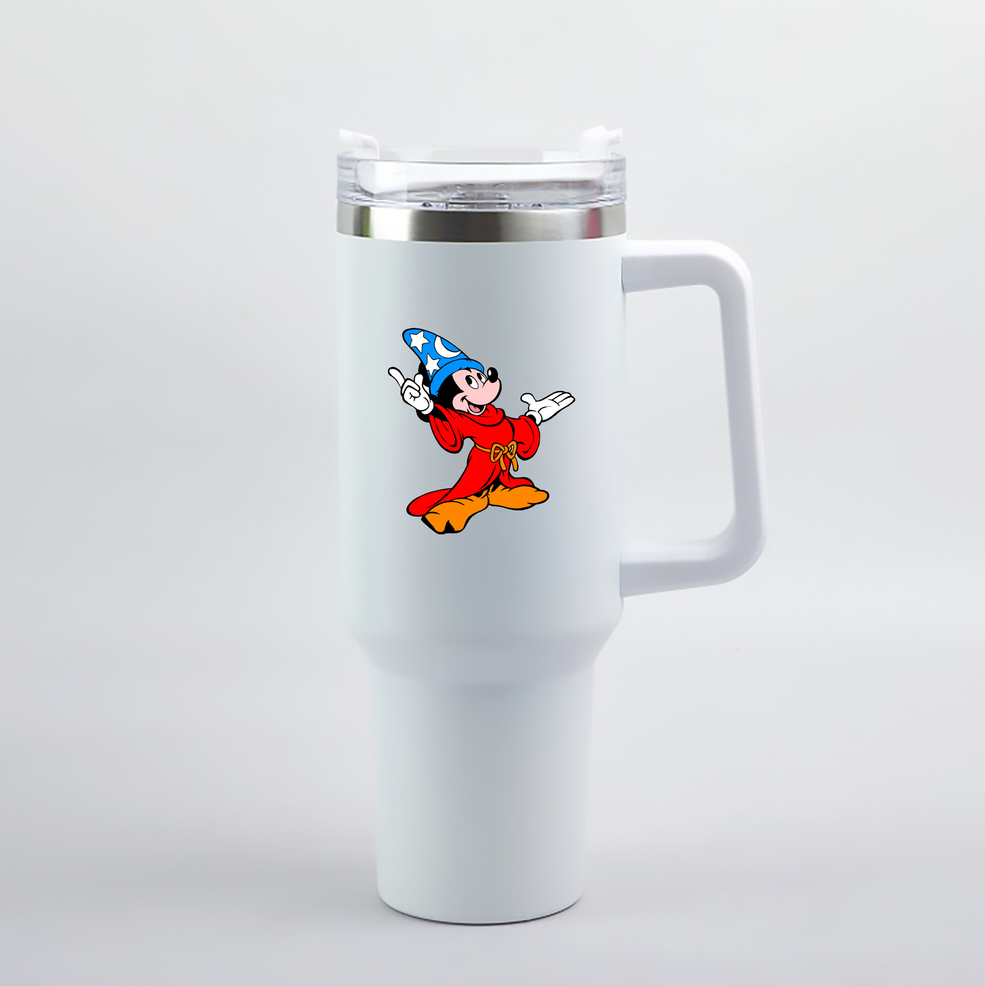 （画像用） ミッキーマウス Mickey Mouse 1200mL車用タンブラー（カラープリント）