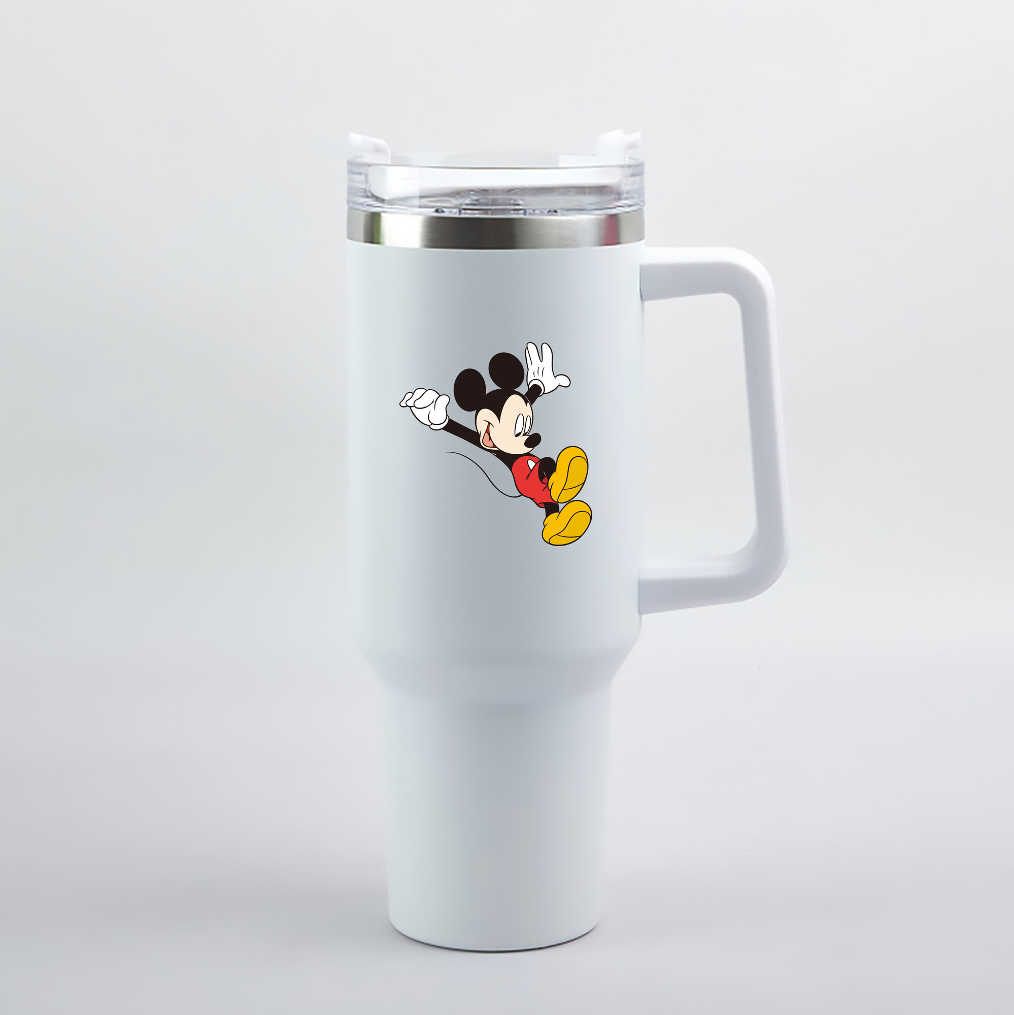 （画像用） ミッキーマウス Mickey Mouse 1200mL車用タンブラー（カラープリント）