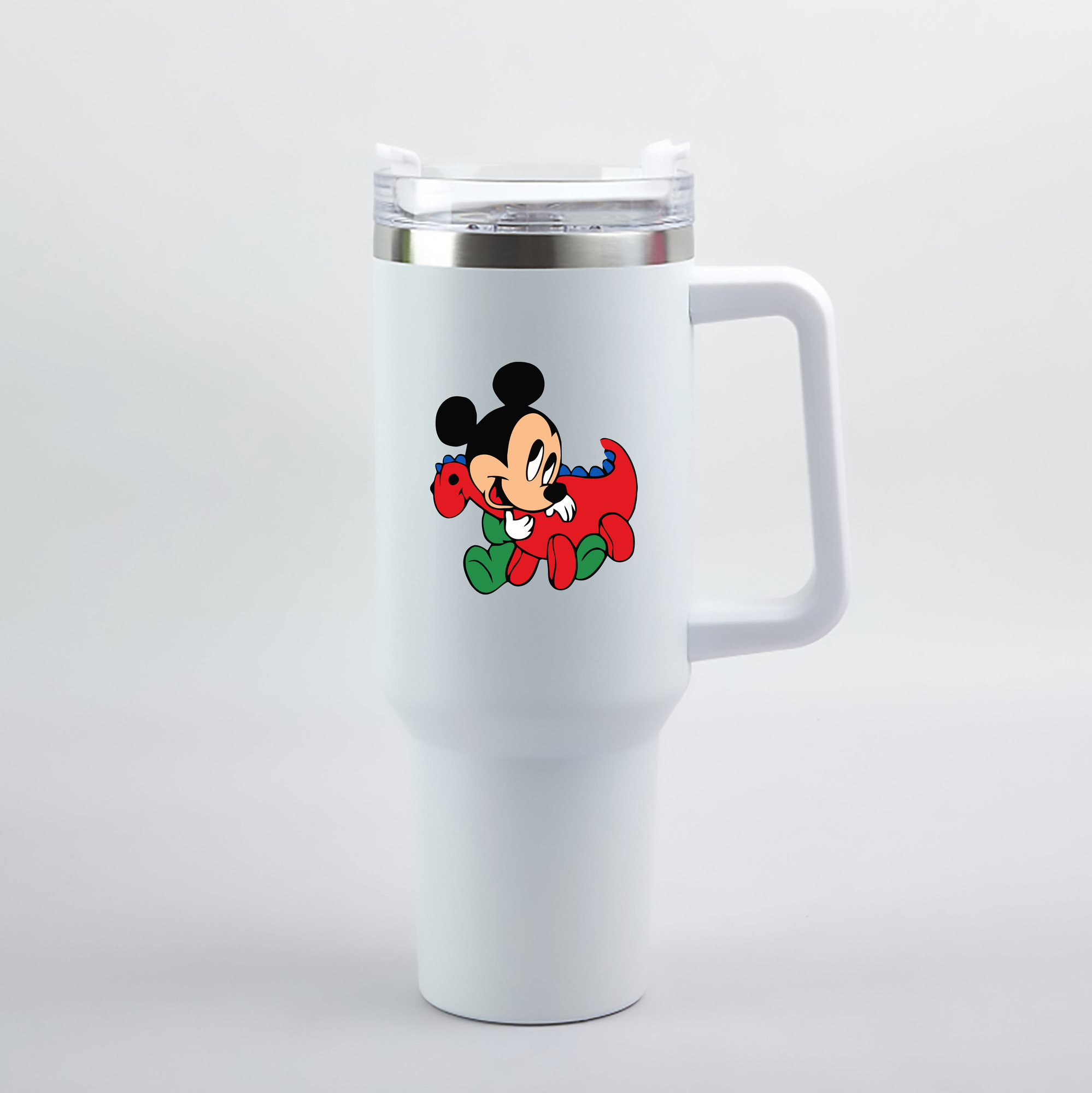 （画像用） ミッキーマウス Mickey Mouse 1200mL車用タンブラー（カラープリント）
