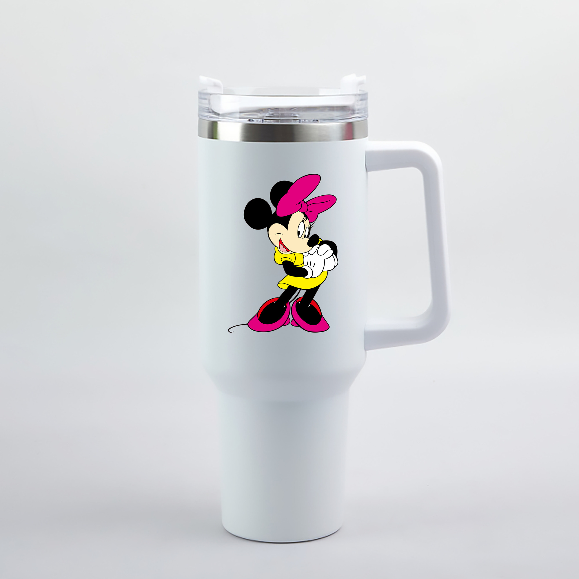 （画像用） ミッキーマウス Mickey Mouse 1200mL車用タンブラー（カラープリント）
