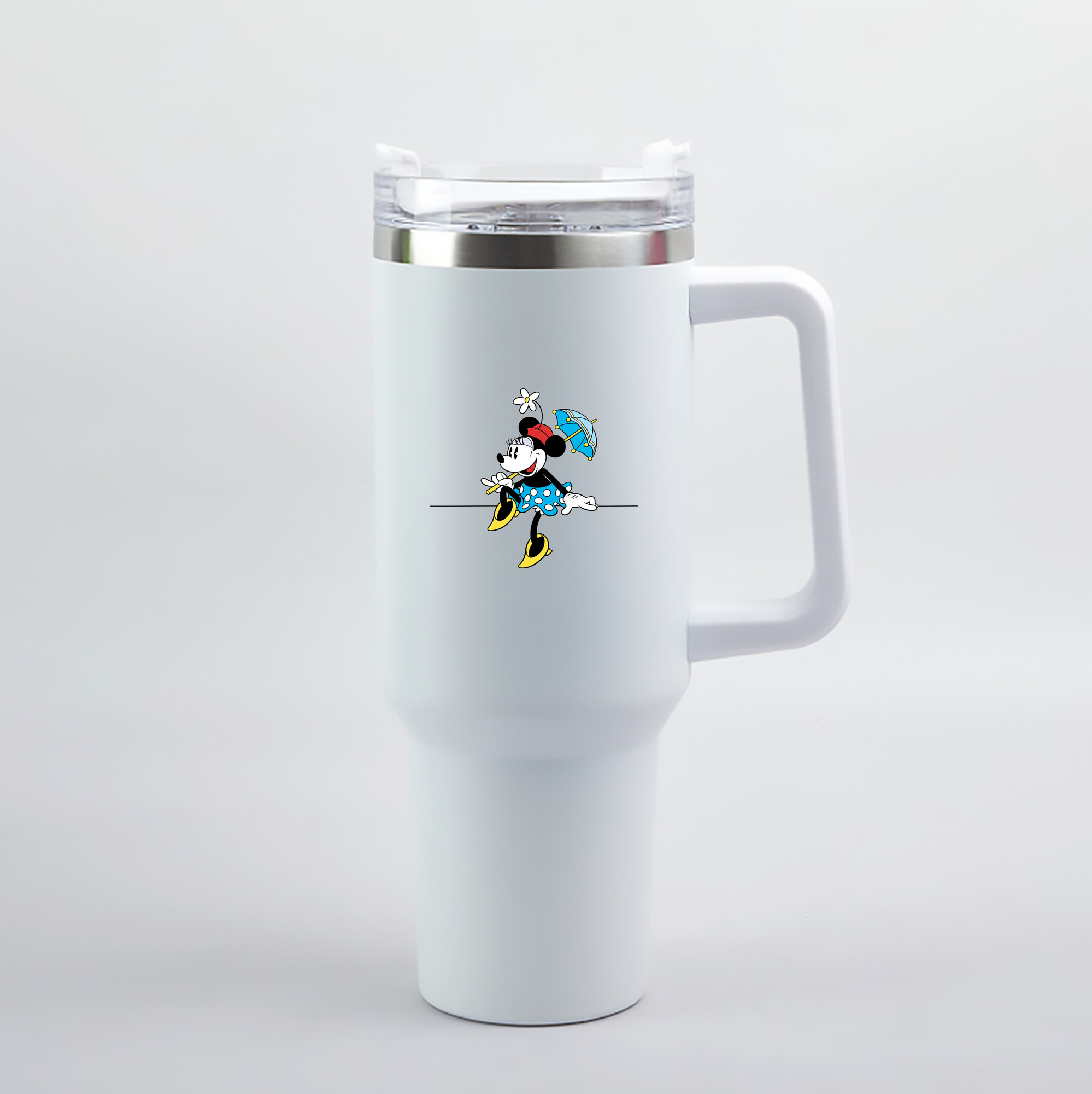 （画像用） ミッキーマウス Mickey Mouse 1200mL車用タンブラー（カラープリント）