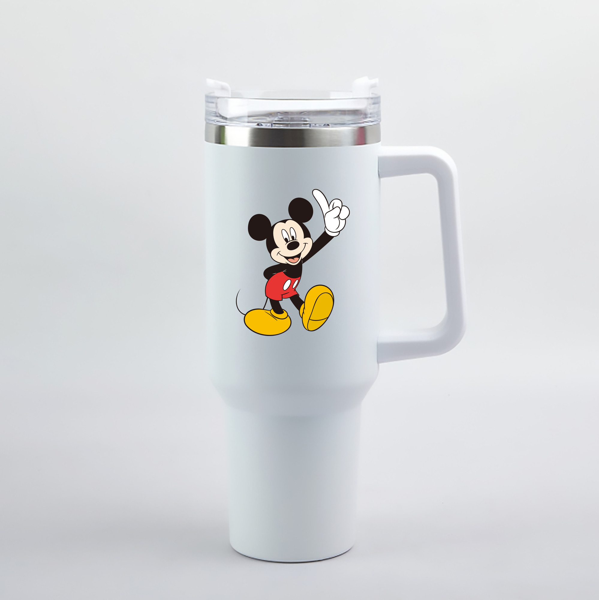 （画像用） ミッキーマウス Mickey Mouse 1200mL車用タンブラー（カラープリント）