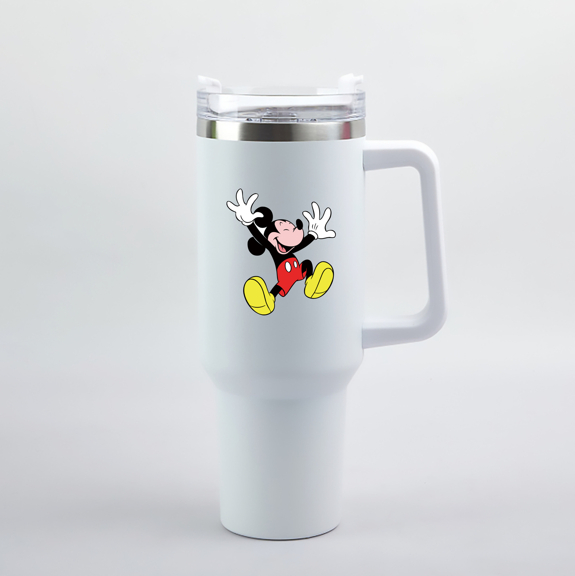 （画像用） ミッキーマウス Mickey Mouse 1200mL車用タンブラー（カラープリント）