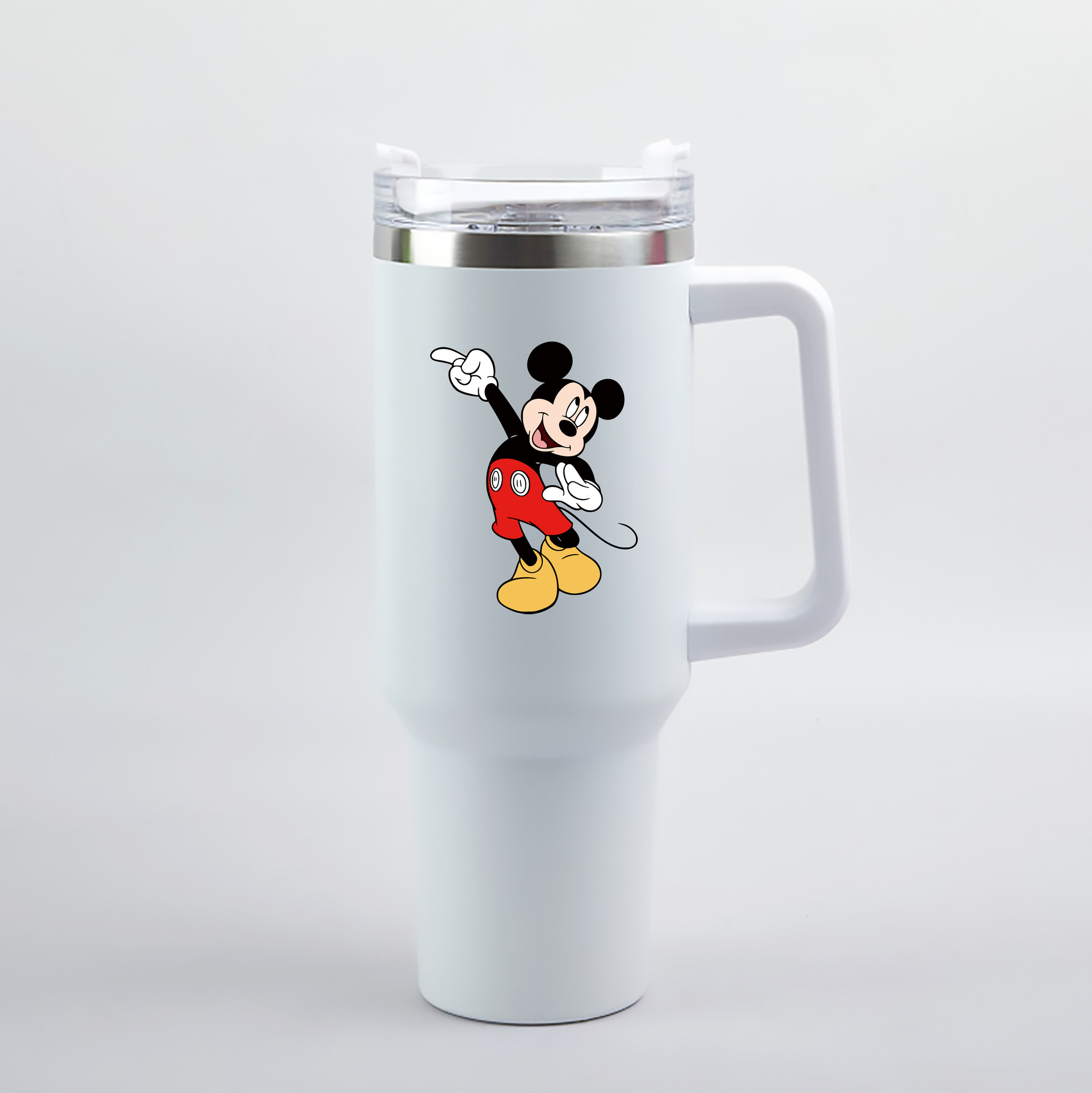 （画像用） ミッキーマウス Mickey Mouse 1200mL車用タンブラー（カラープリント）