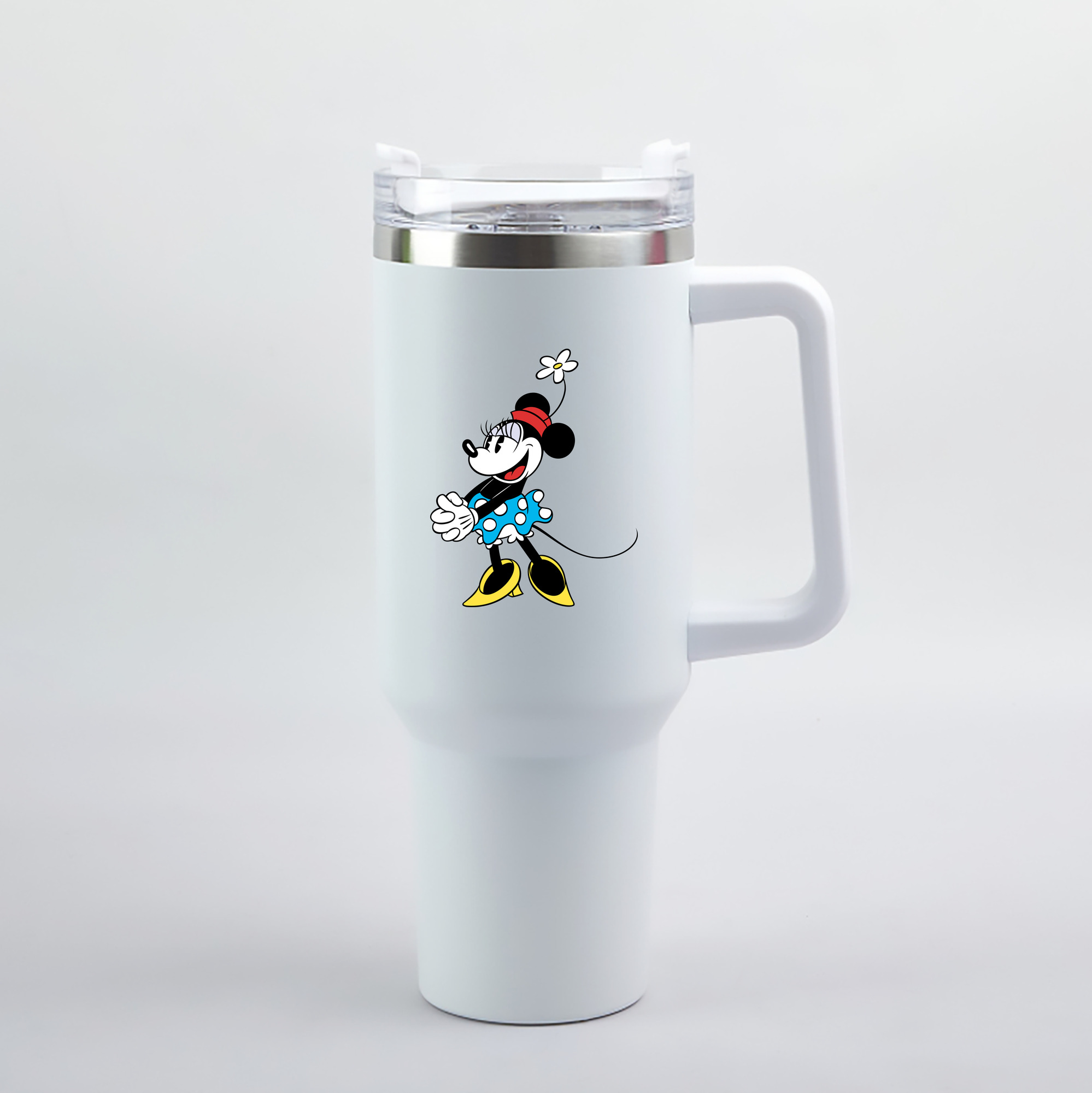 （画像用） ミッキーマウス Mickey Mouse 1200mL車用タンブラー（カラープリント）