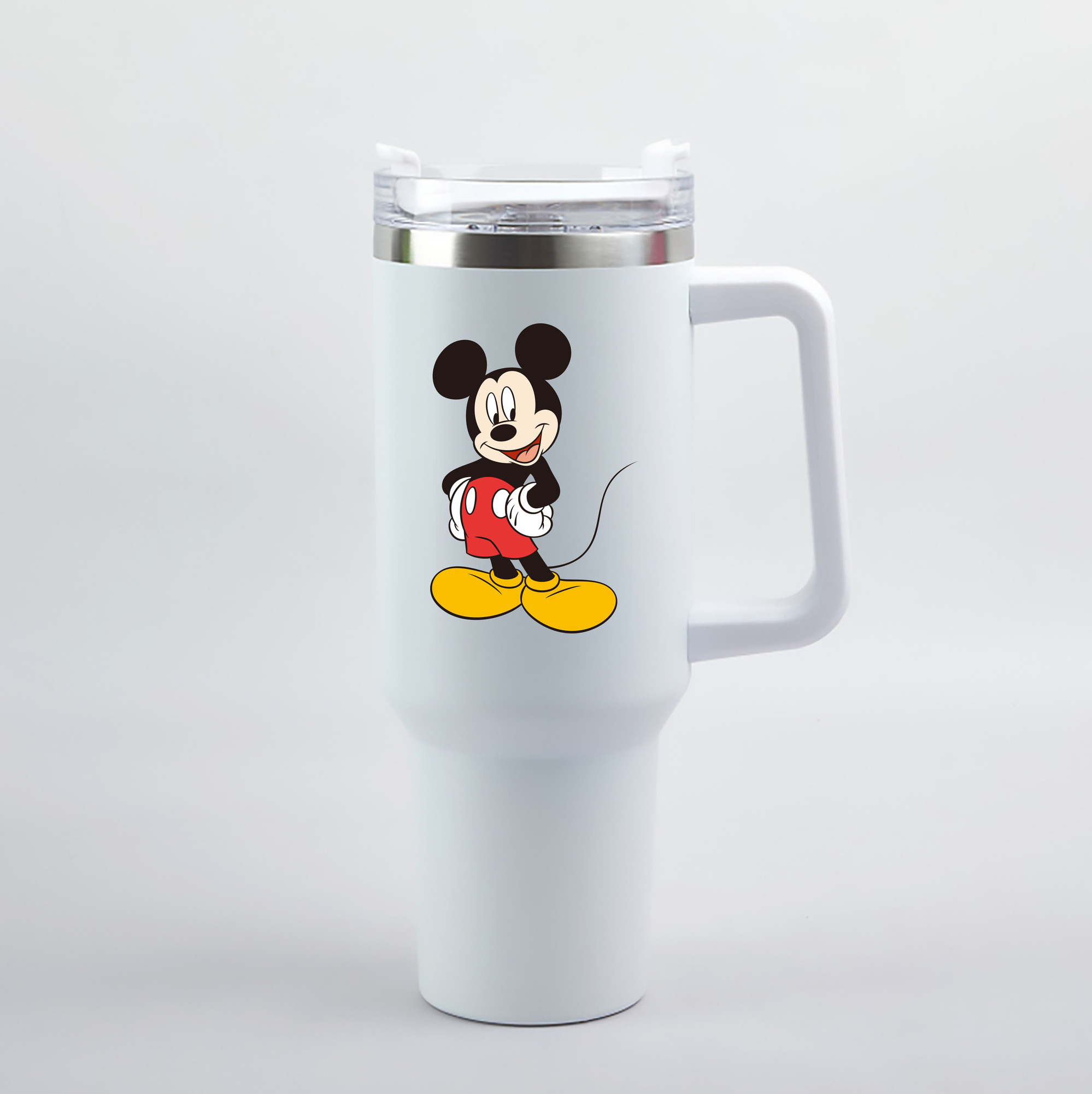 （画像用） ミッキーマウス Mickey Mouse 1200mL車用タンブラー（カラープリント）