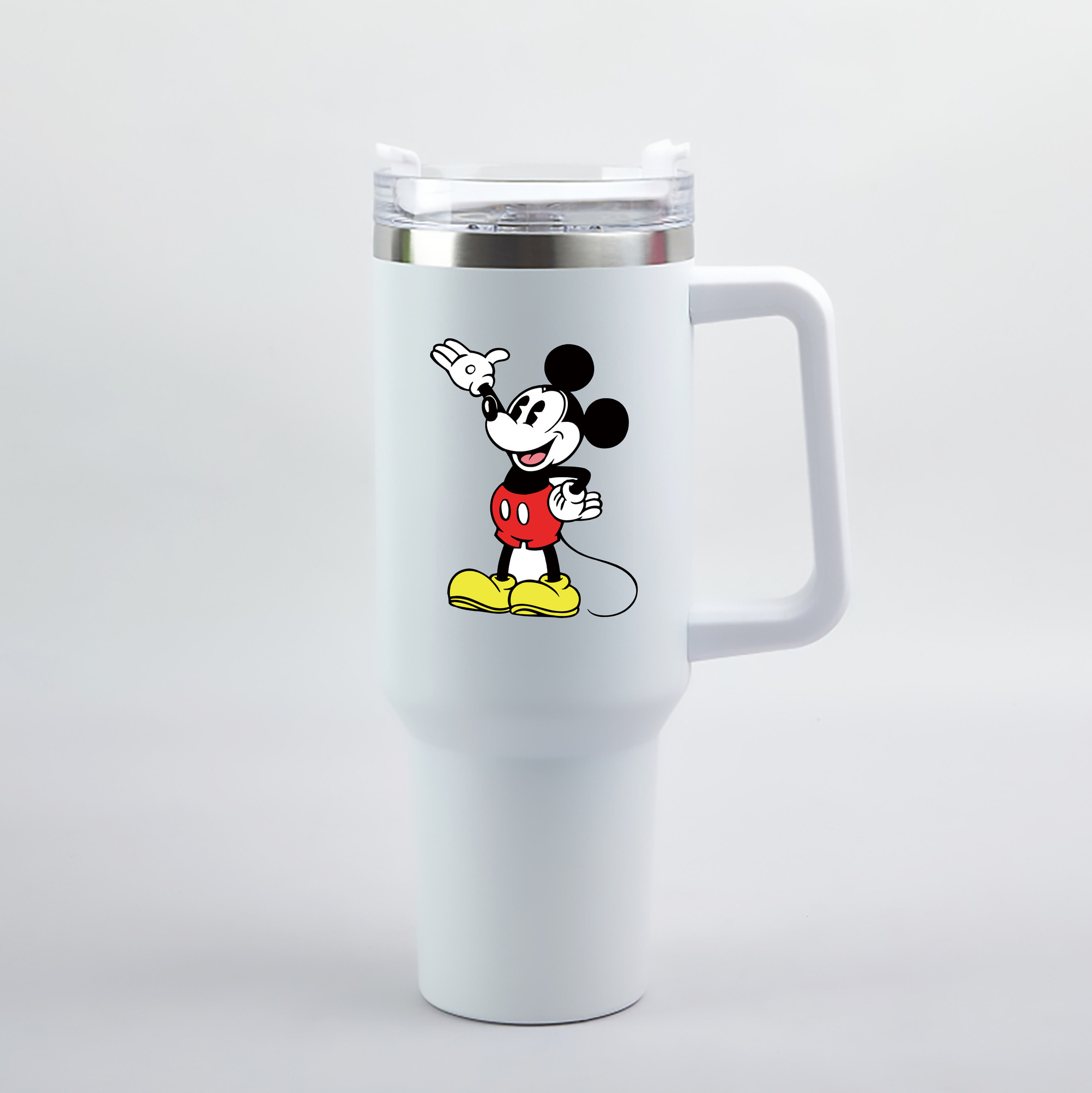 （画像用） ミッキーマウス Mickey Mouse 1200mL車用タンブラー（カラープリント）