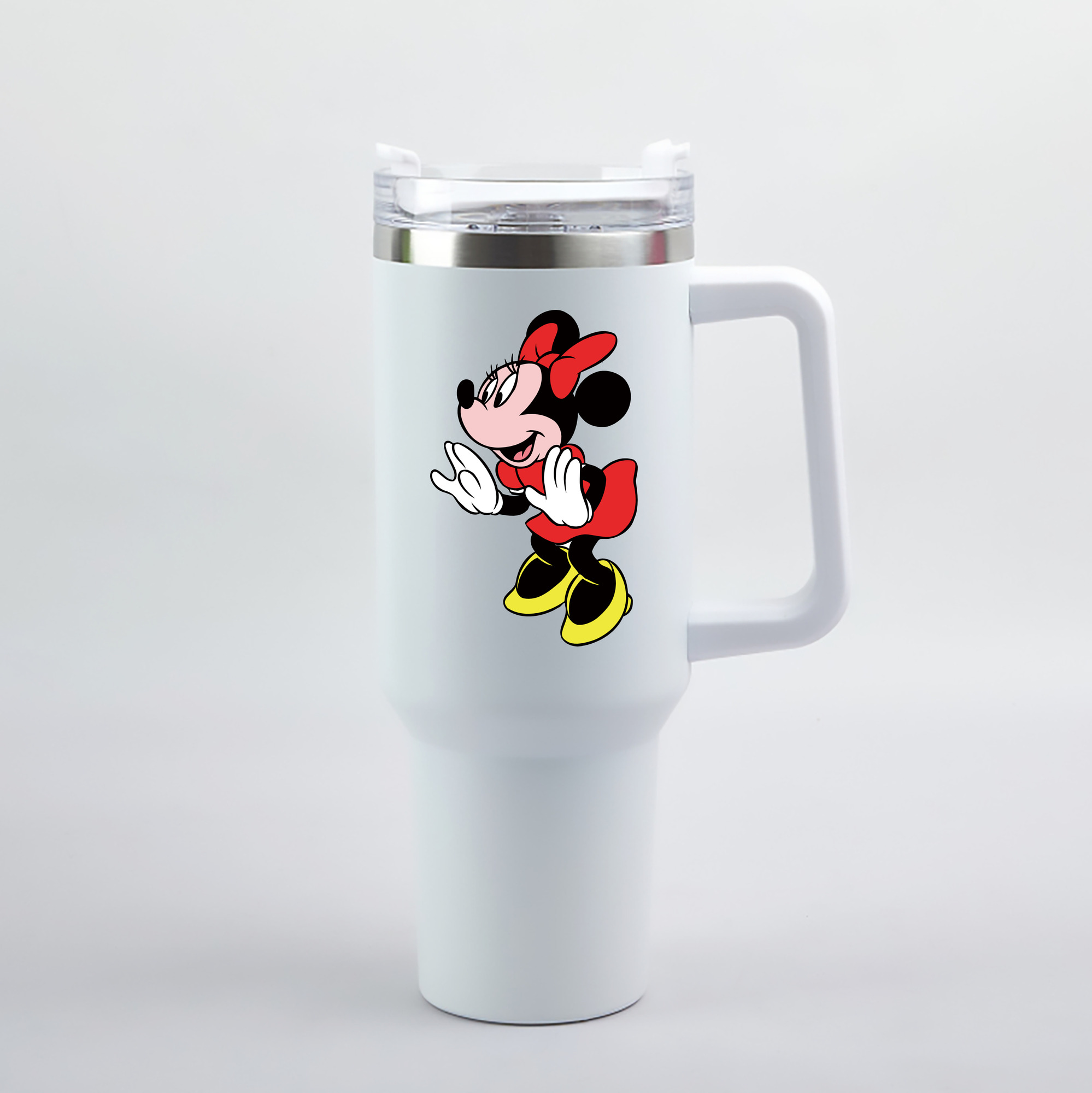 （画像用） ミッキーマウス Mickey Mouse 1200mL車用タンブラー（カラープリント）