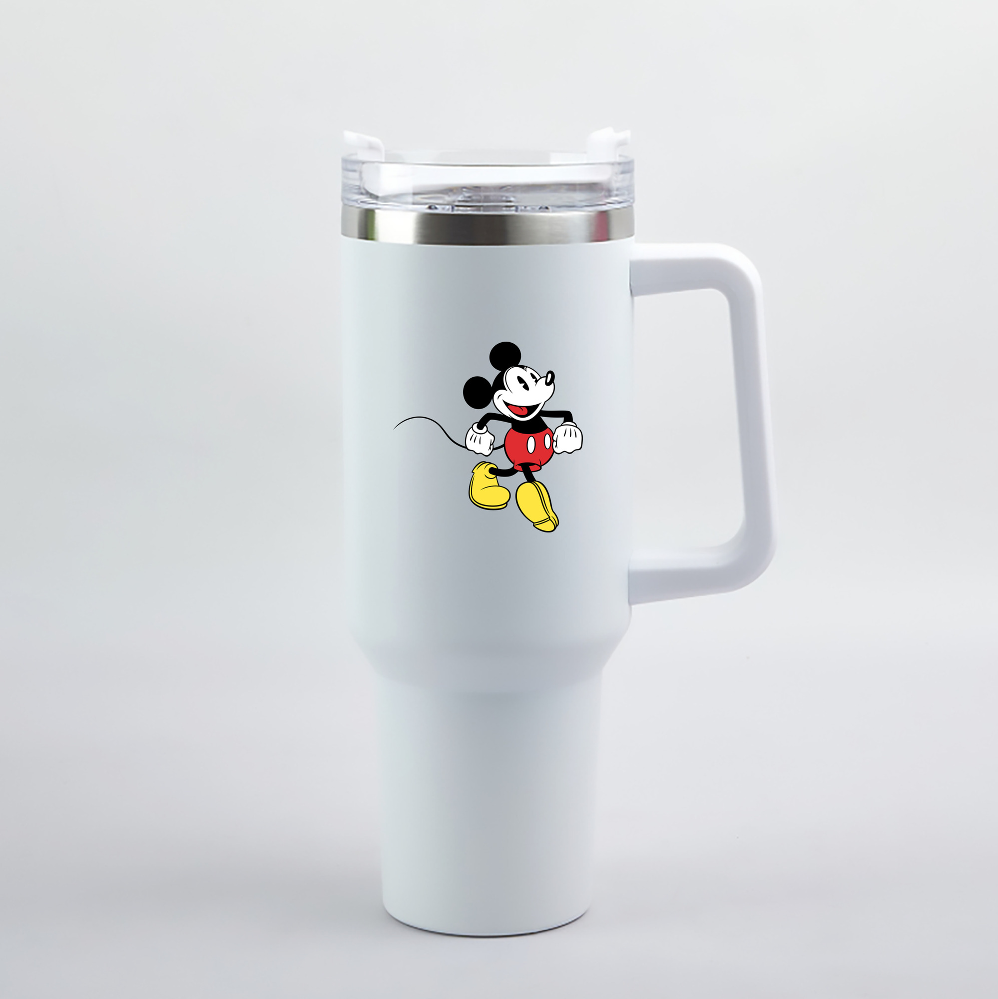 （画像用） ミッキーマウス Mickey Mouse 1200mL車用タンブラー（カラープリント）