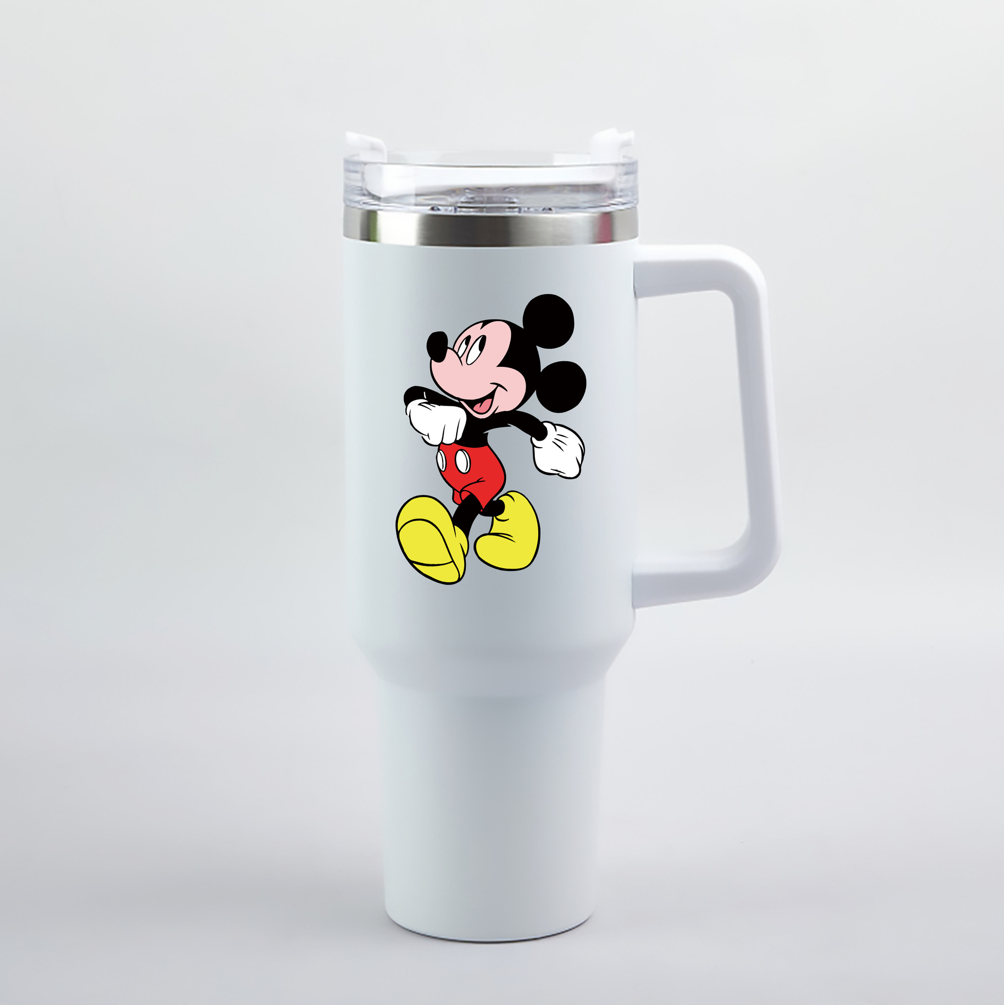 （画像用） ミッキーマウス Mickey Mouse 1200mL車用タンブラー（カラープリント）