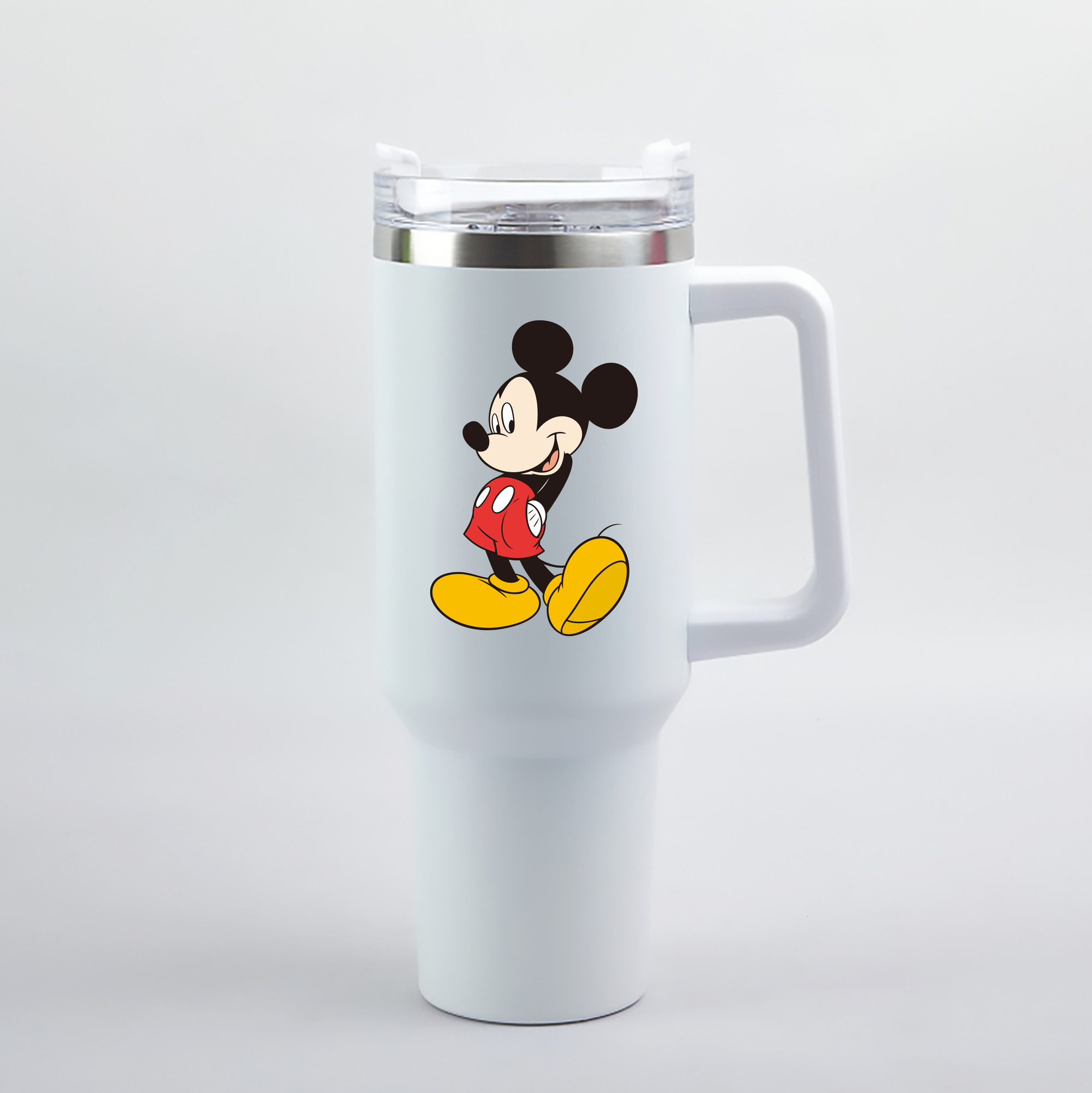 （画像用） ミッキーマウス Mickey Mouse 1200mL車用タンブラー（カラープリント）