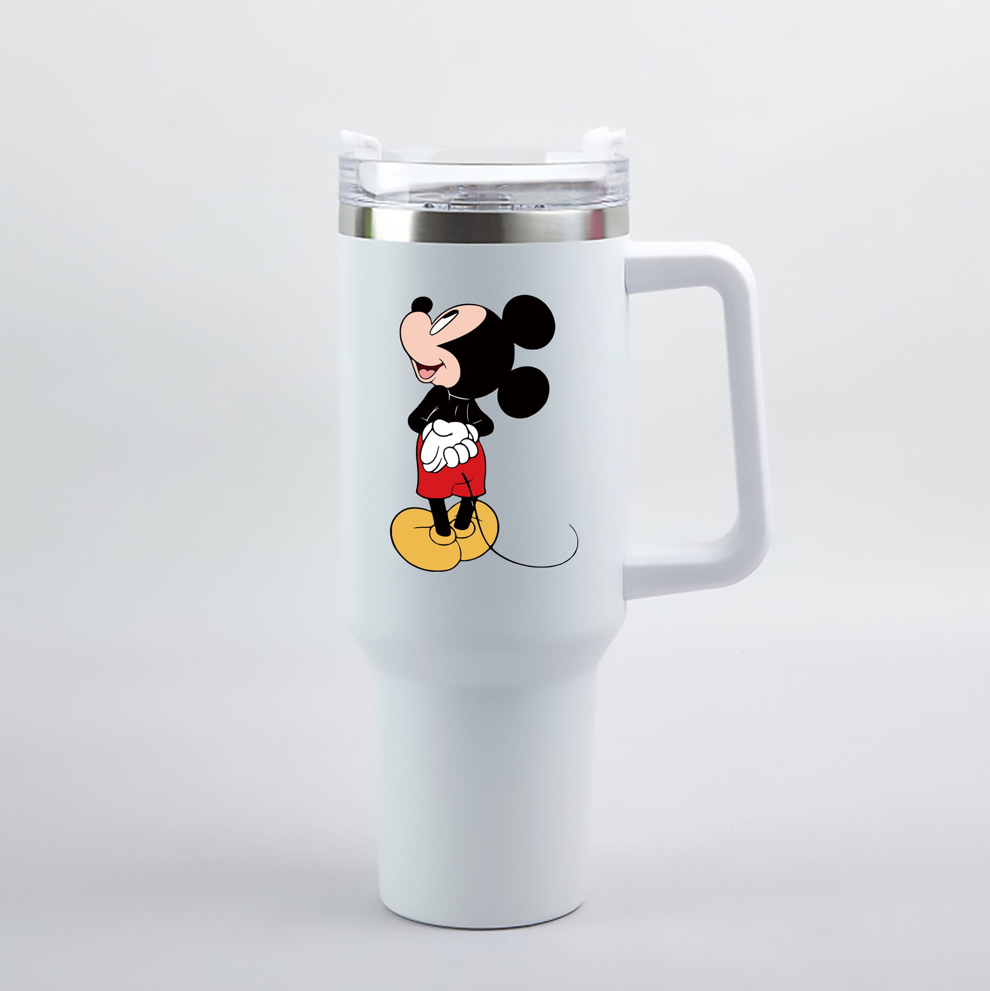（画像用） ミッキーマウス Mickey Mouse 1200mL車用タンブラー（カラープリント）