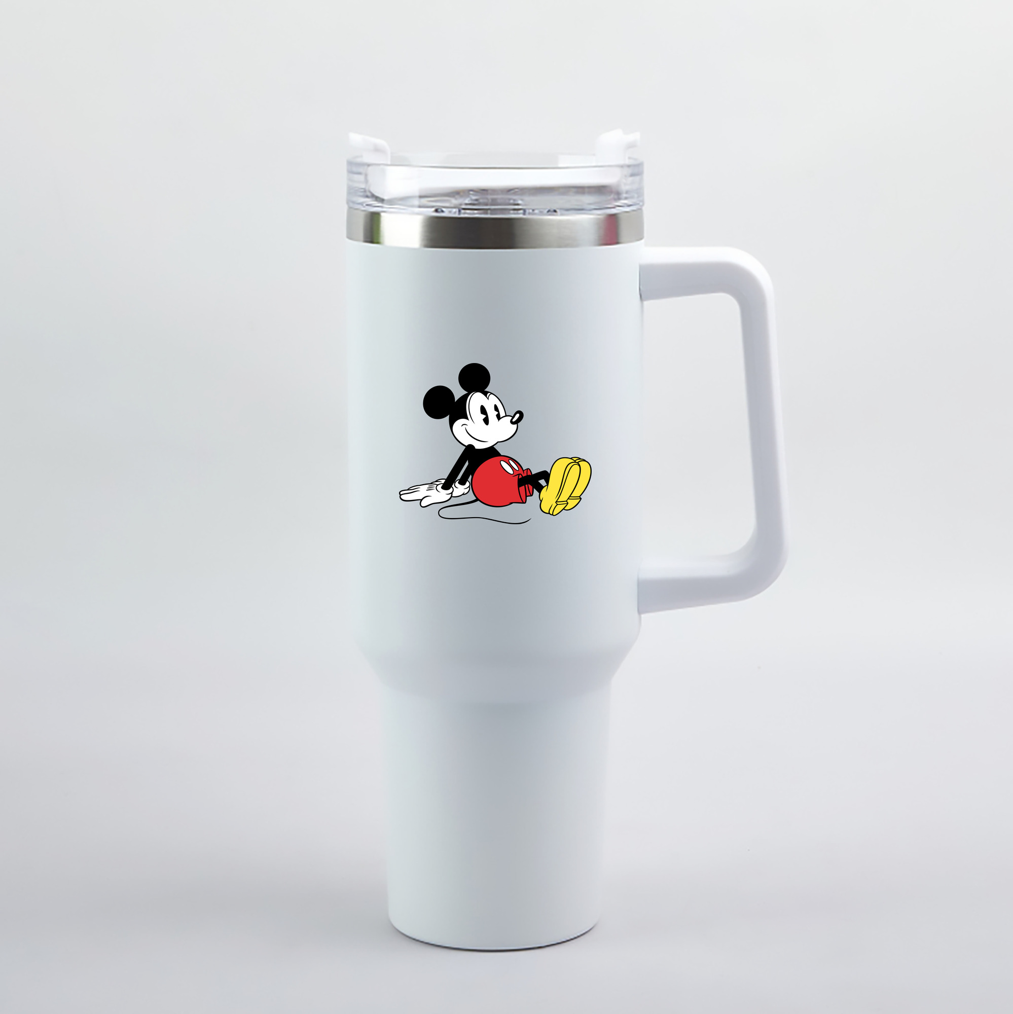 （画像用） ミッキーマウス Mickey Mouse 1200mL車用タンブラー（カラープリント）