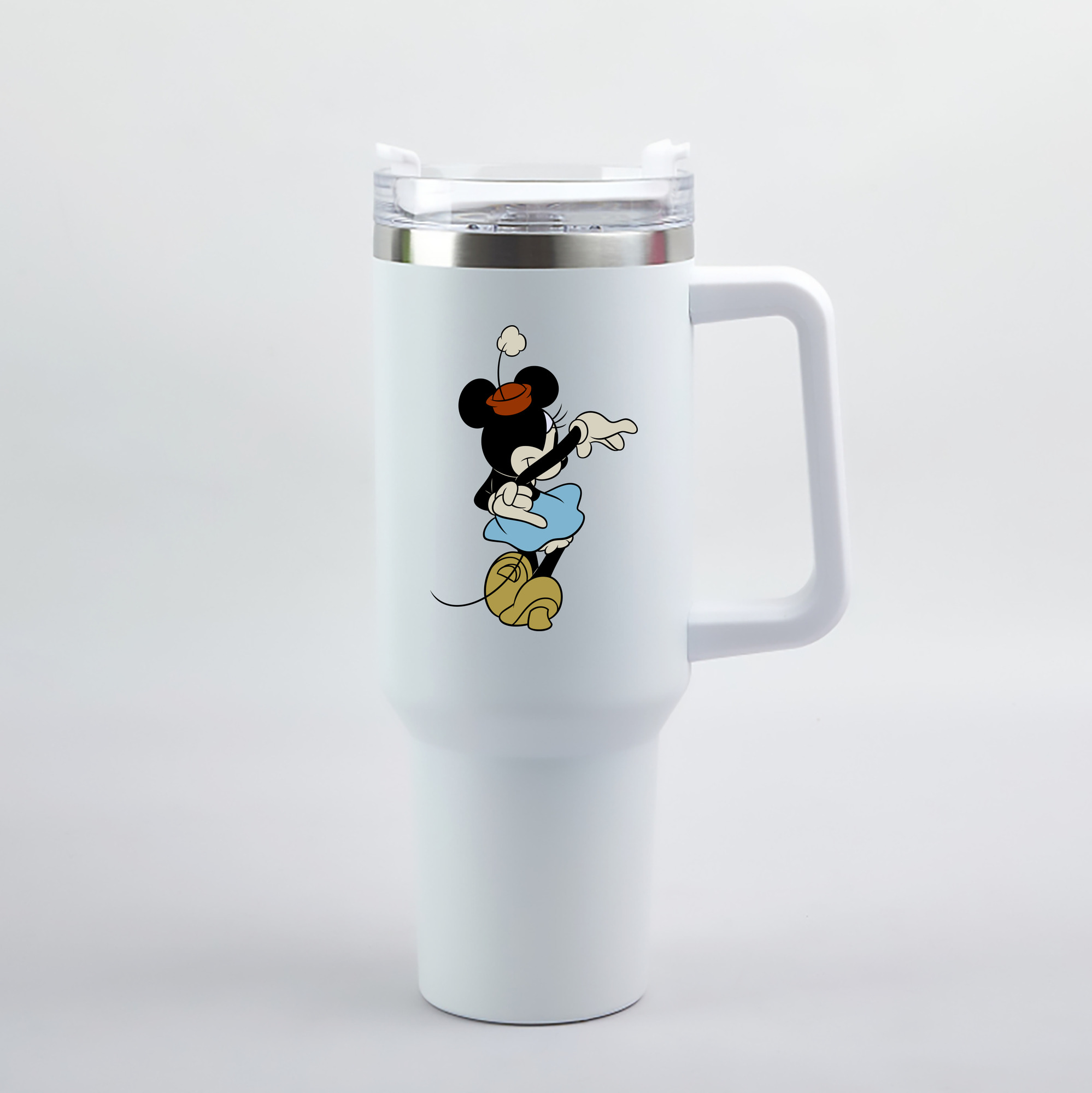（画像用） ミッキーマウス Mickey Mouse 1200mL車用タンブラー（カラープリント）