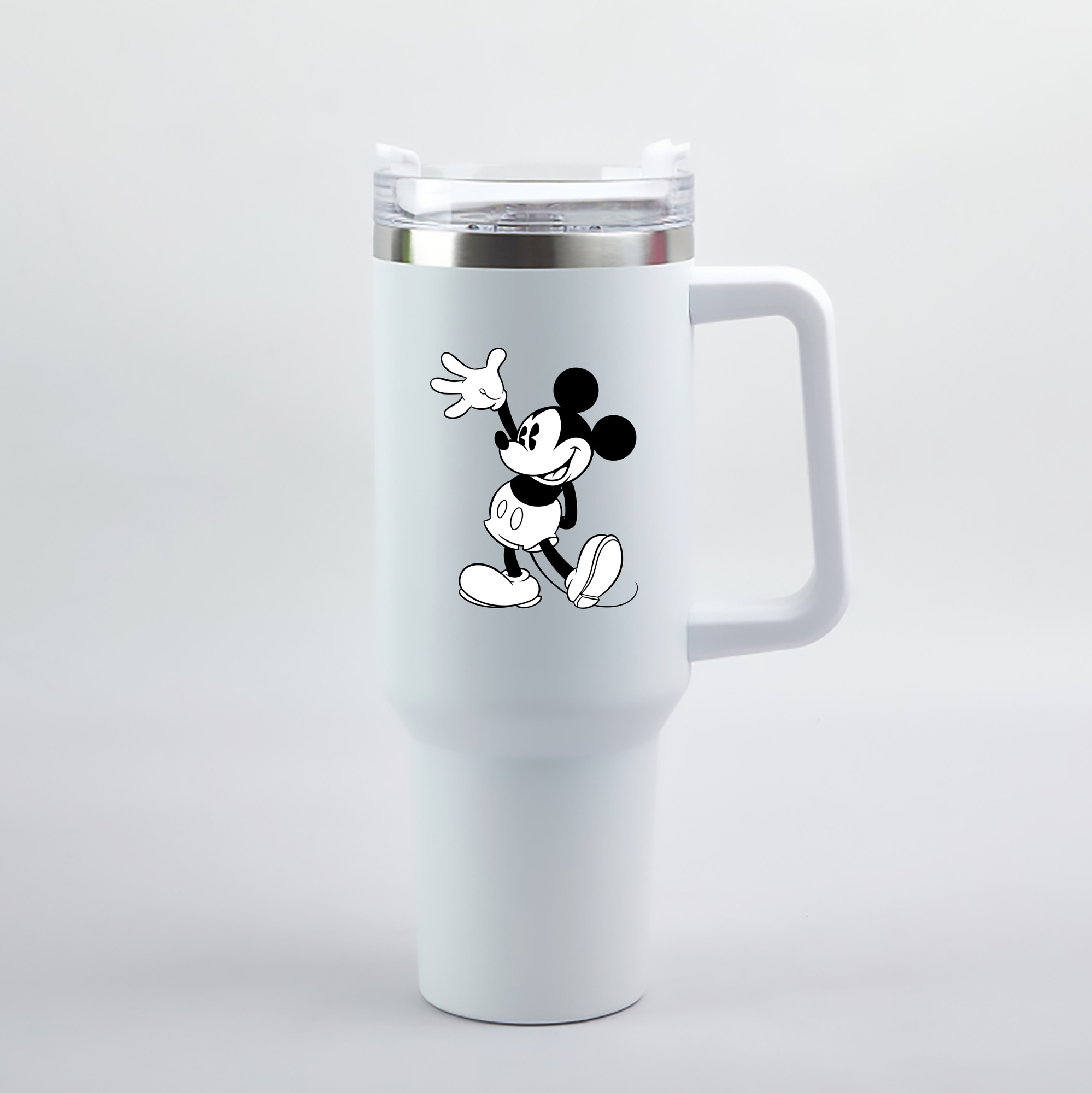（画像用） ミッキーマウス Mickey Mouse 1200mL車用タンブラー（カラープリント）